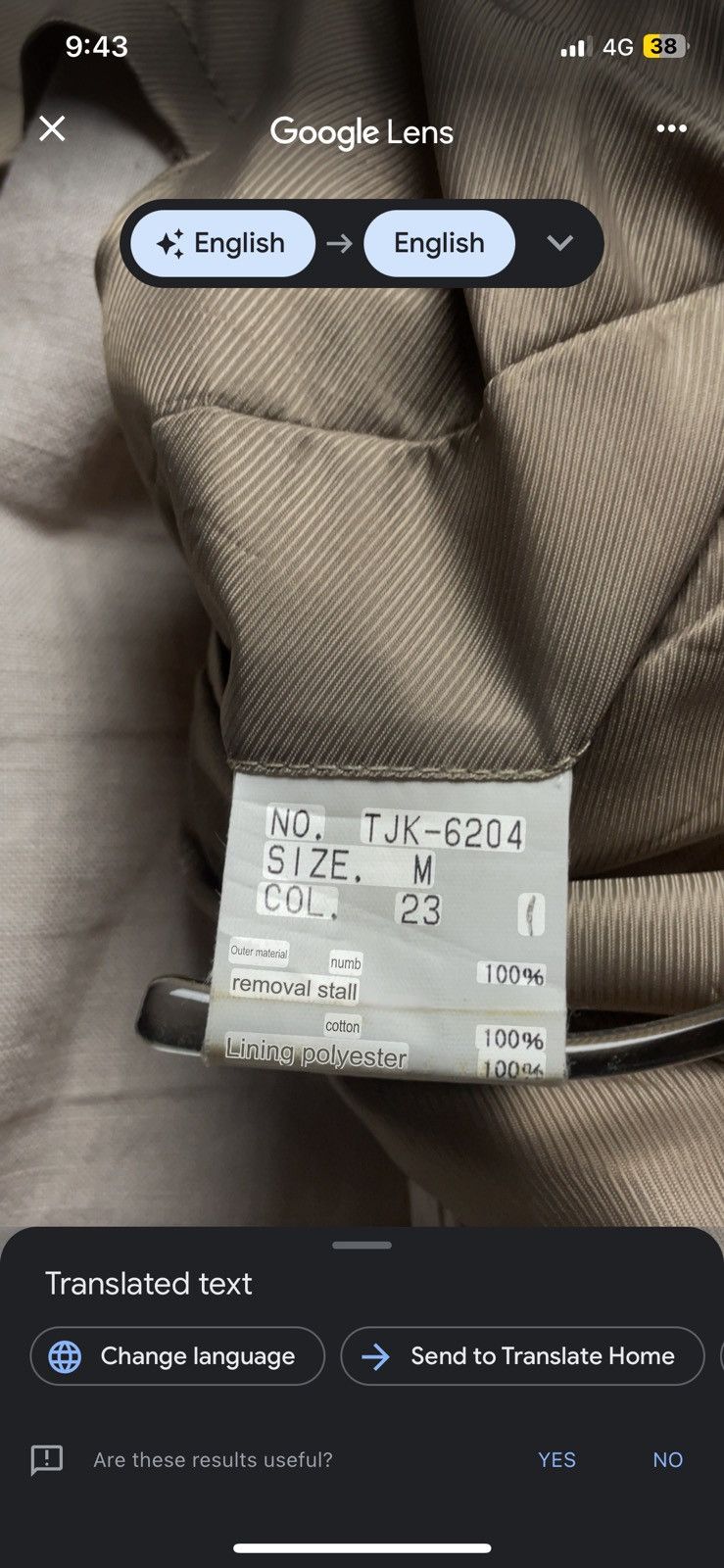 Tornado Mart 🇯🇵 TORNADO MART LINEN JACKET Size US M / EU 48-50 / 2 - 18 Thumbnail