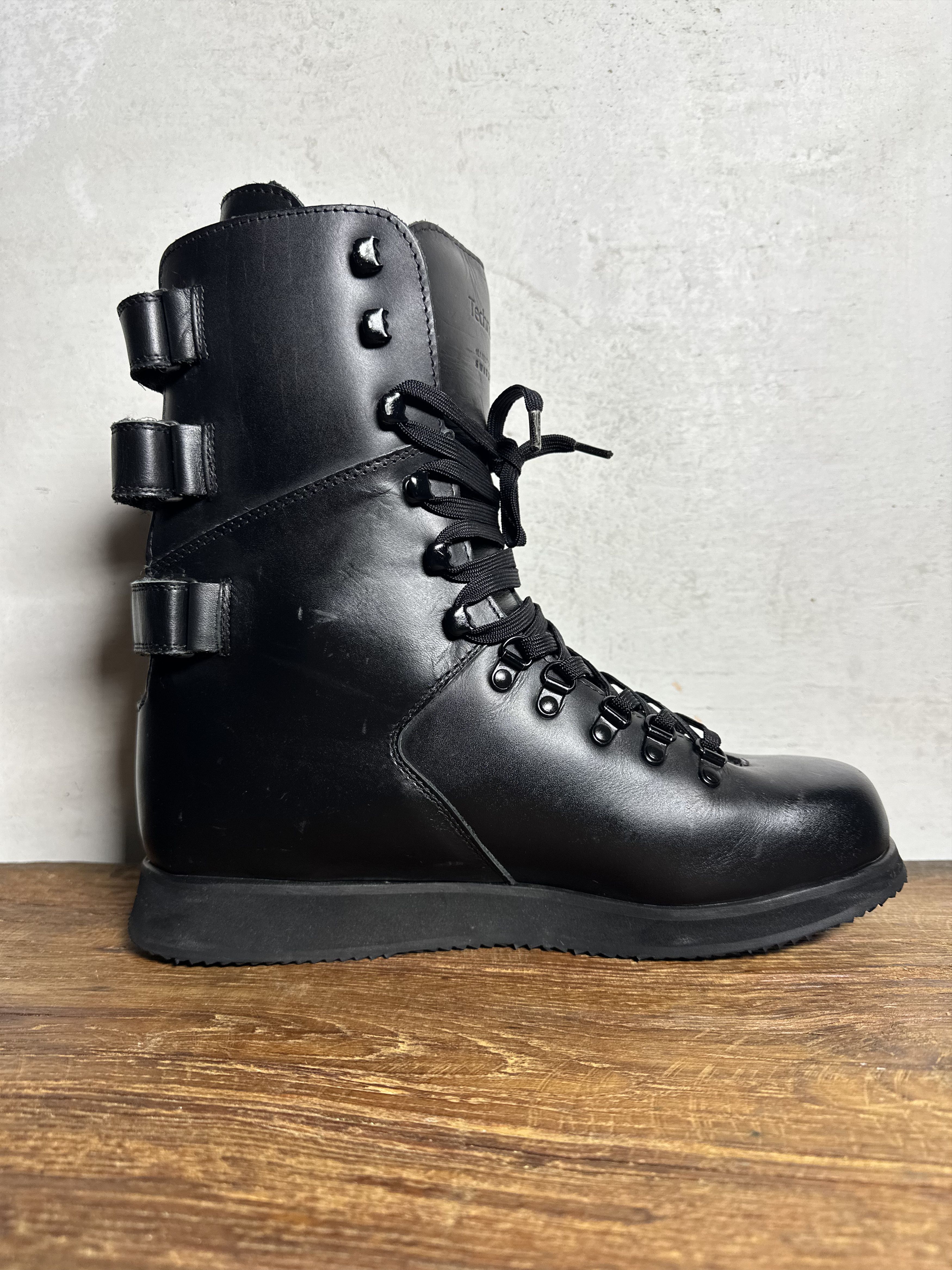 Genuine Leather Techno Boots Archillessehnenschutz Leather Size US 11 / EU 44 - 3 Thumbnail