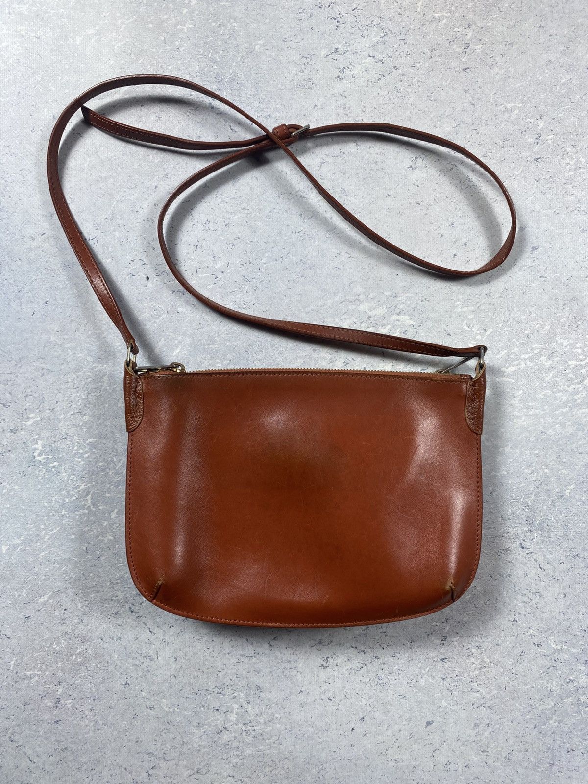 A.P.C. A.P.C. Rue Madame Paris Brown Leather Sarah Bag Size ONE SIZE - 4 Thumbnail