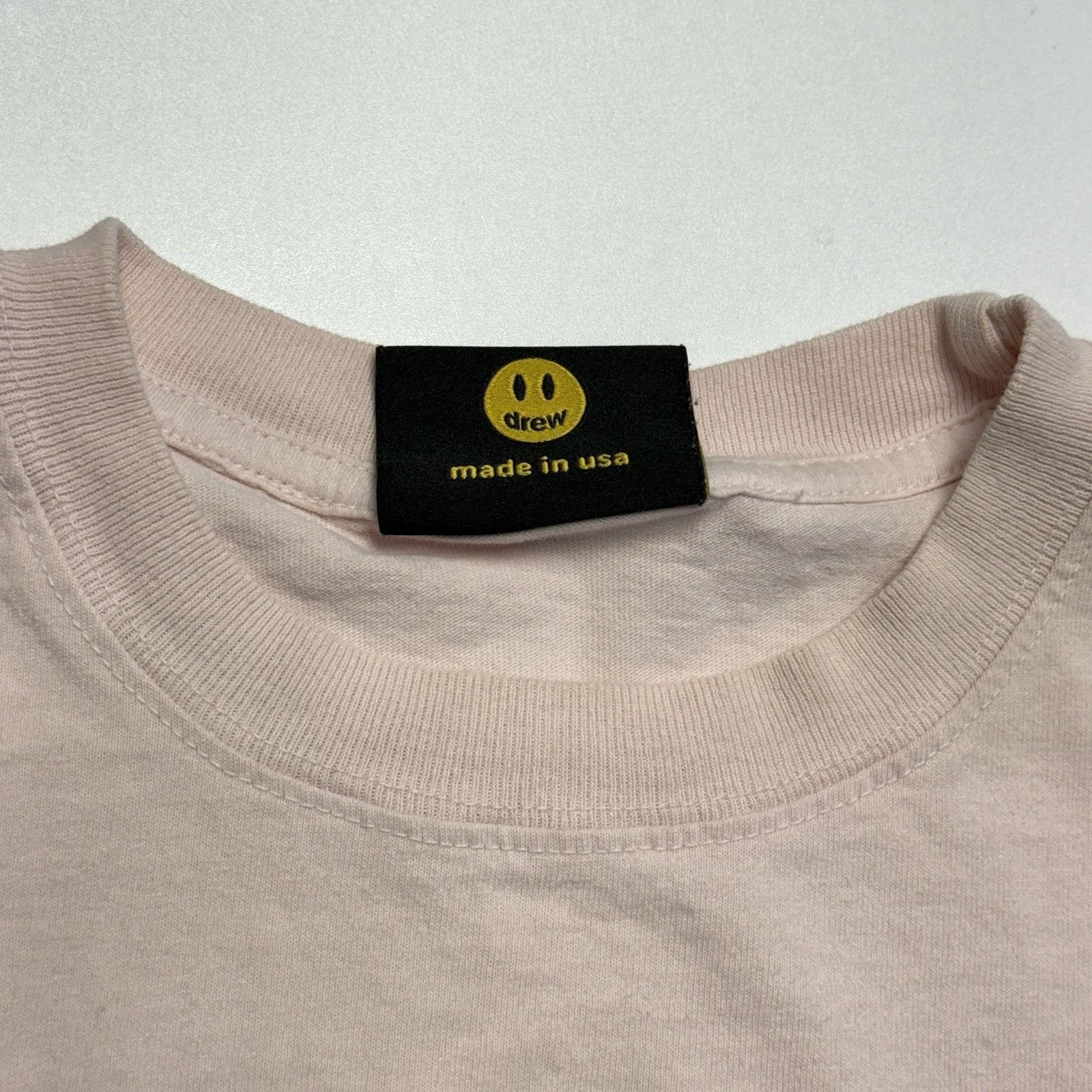 Drew House Drew House Yummy T Shirt Mens XS 19.5x27 Light Pink Short Sl Size US XS / EU 42 / 0 - 9 Thumbnail