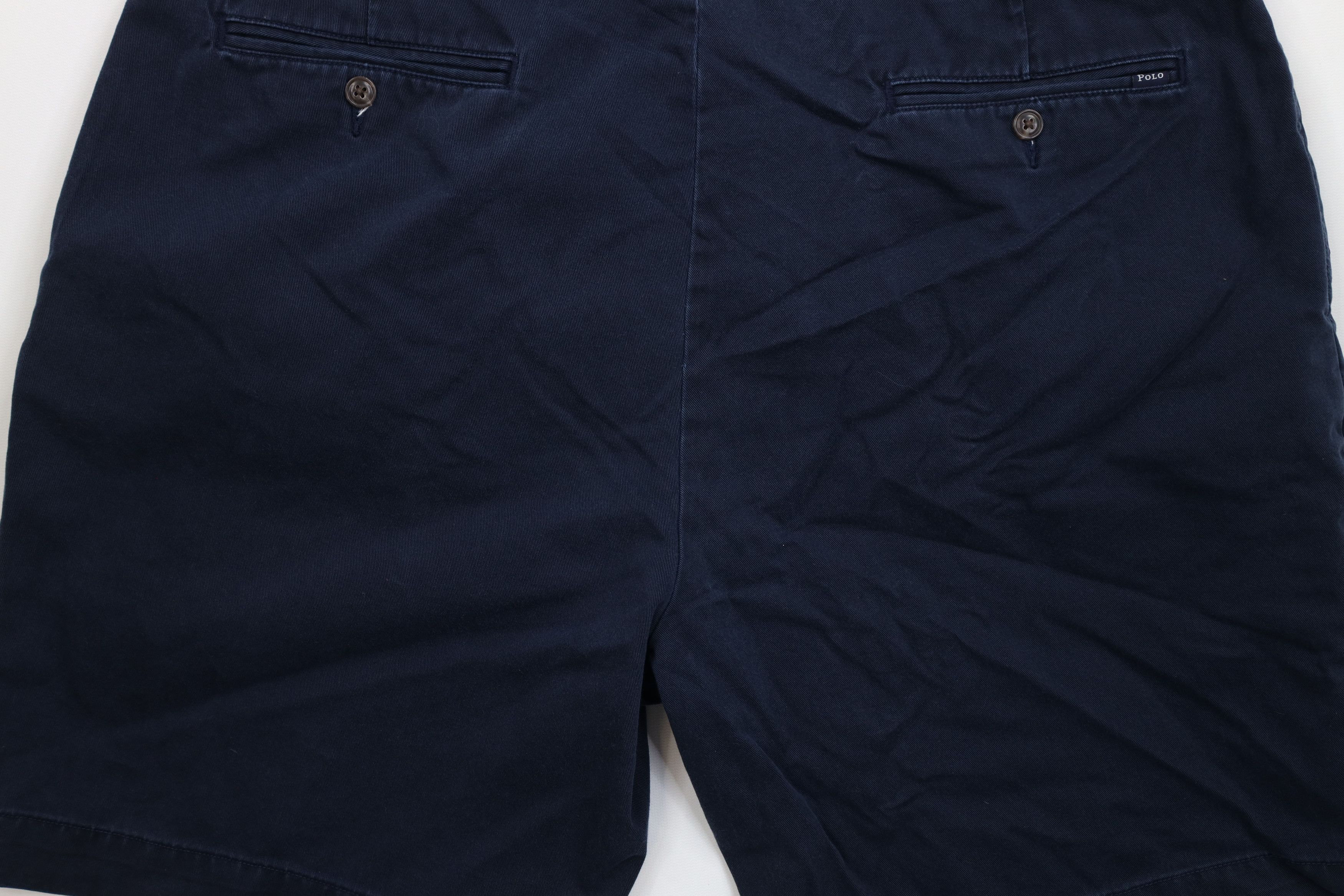 Ralph Lauren Vintage Ralph Lauren Pleated Golf Chino Shorts Blue Cotton Size US 38 / EU 54 - 12 Thumbnail