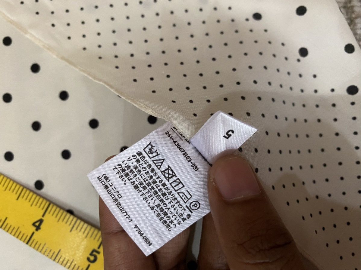 Japanese Brand Japanese Brand Uniqlo Polkadot Design Scarves /Handkerchief Size ONE SIZE - 7 Thumbnail