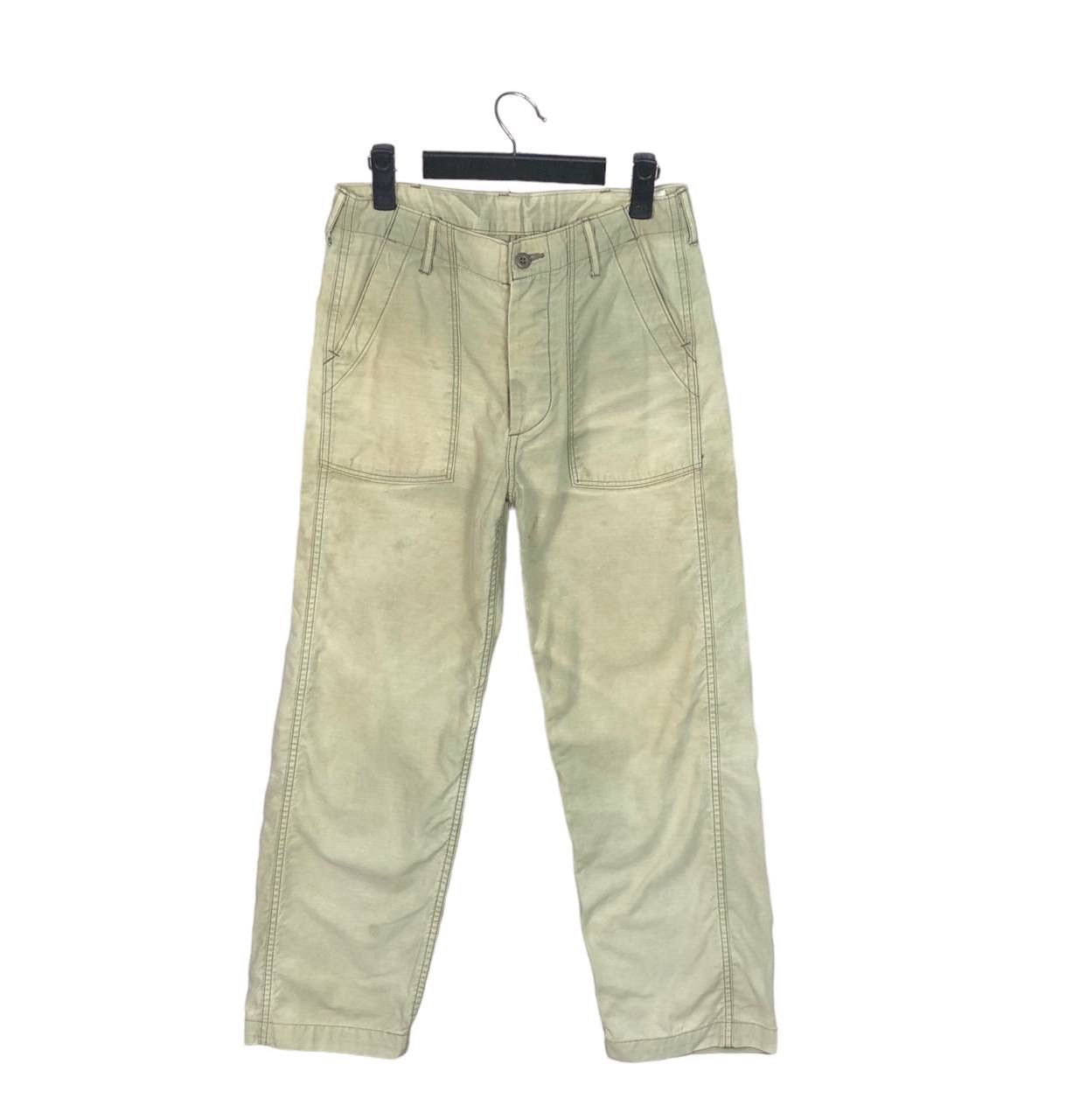 Orslow Thrashed Orslow Parachute Hippie Pants Army Loose Trousers Size US 29 - 1 Thumbnail