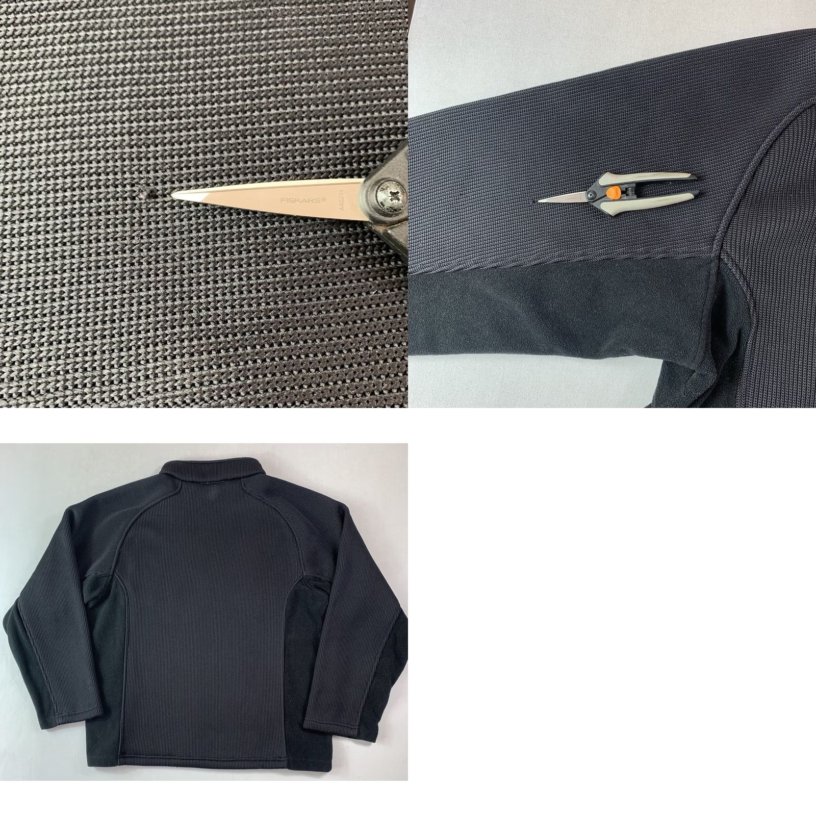 Spyder SPYDER 1/4 Zip Pullover Midweight Core Sweater Mens XXL Black Embroidered Logo, Regular Fit, Long Sleeve, Polyester, Solid, Has Snags Size US XXL / EU 58 / 5 - 8 Thumbnail