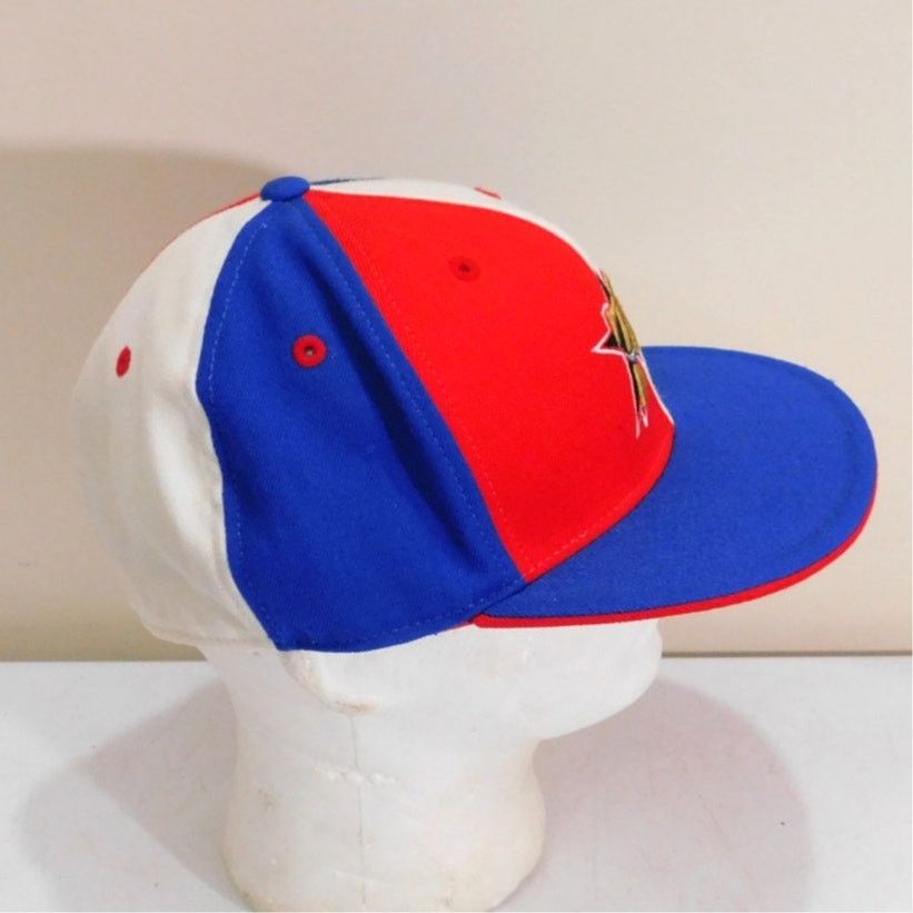 Reebok Y2K Philadelphia 76ers Fitted Hat Size 7 3/8 Old Logo Reebok Size ONE SIZE - 5 Thumbnail