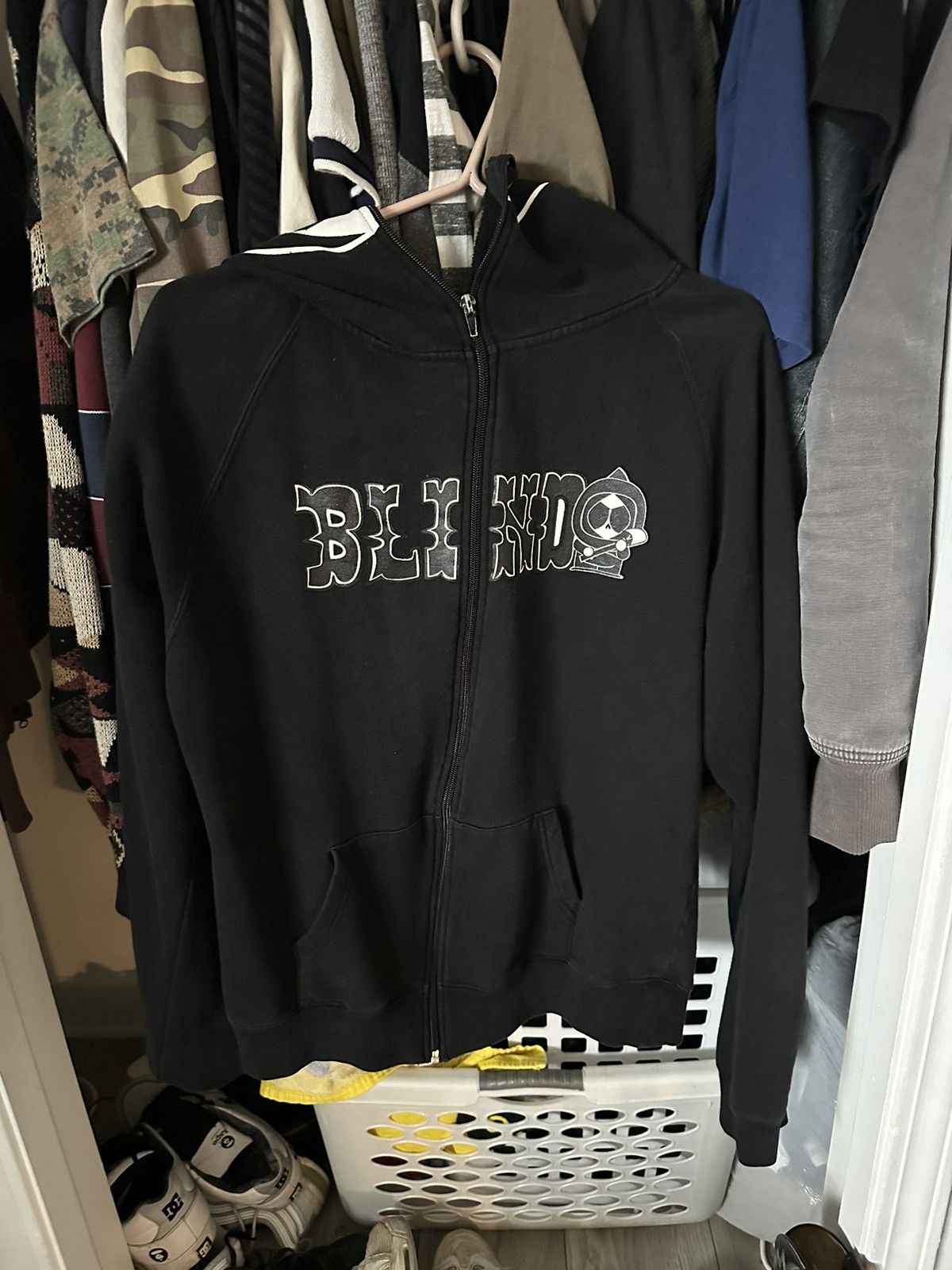 Blind Skateboards rare blind full zip hoodie Size US S / EU 44-46 / 1 - 1 Thumbnail