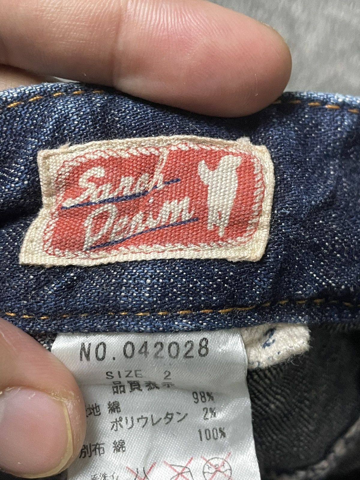 Japanese Brand × Vintage SARAH DENIM Brand Jeans Skirt (83) Size 29" - 8 Thumbnail