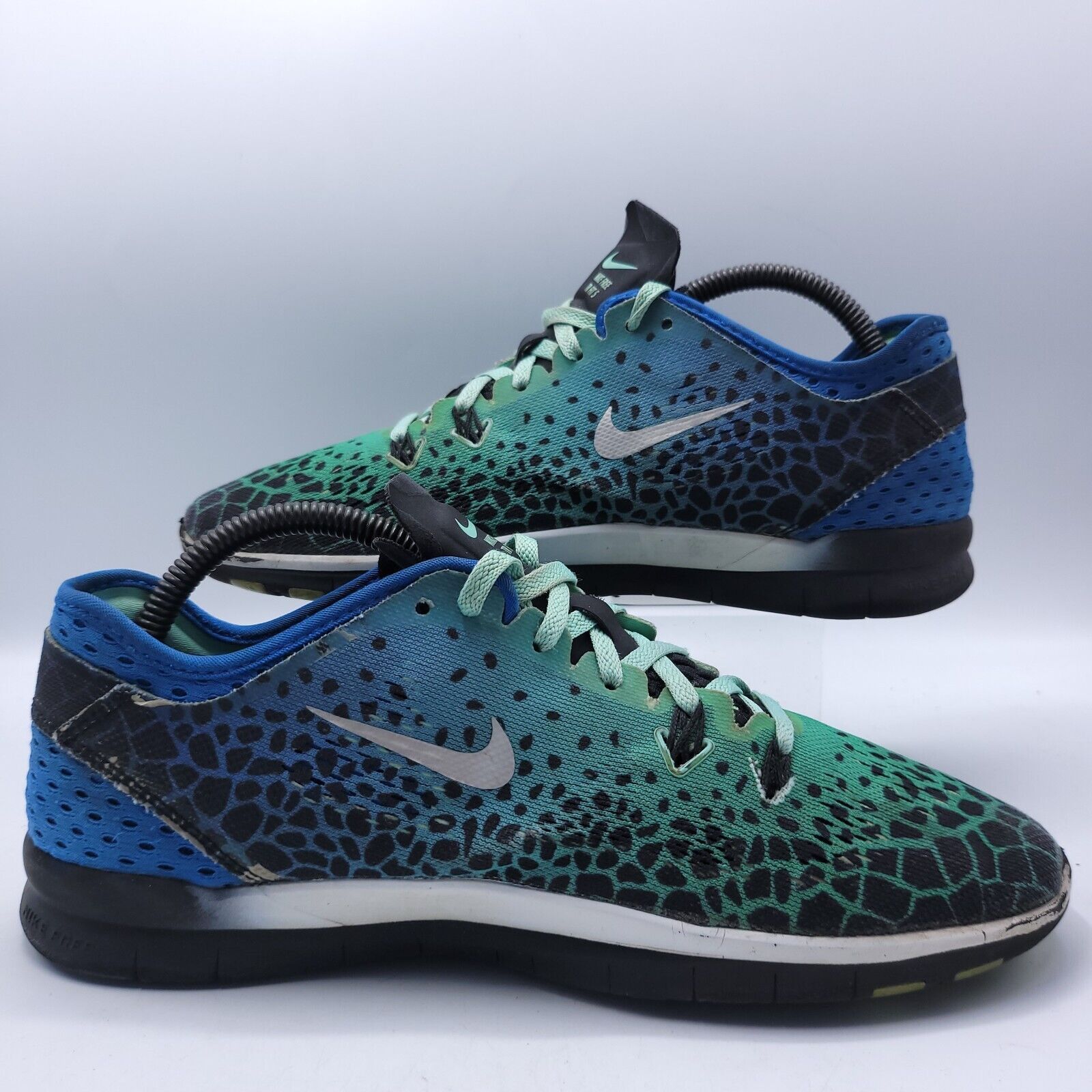 Nike Nike Free TR Fit 5 Shoe Womens Size 9 704695-013 Blue Black Size US 9 / IT 39 - 6 Thumbnail