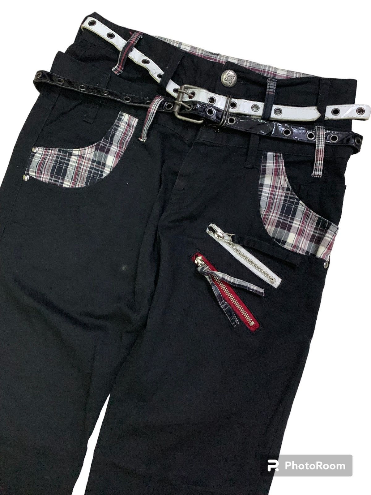 Japanese Brand 💥Vintage Japanese Doublefocus Double Waist Pant Size US 28 / EU 44 - 5 Thumbnail