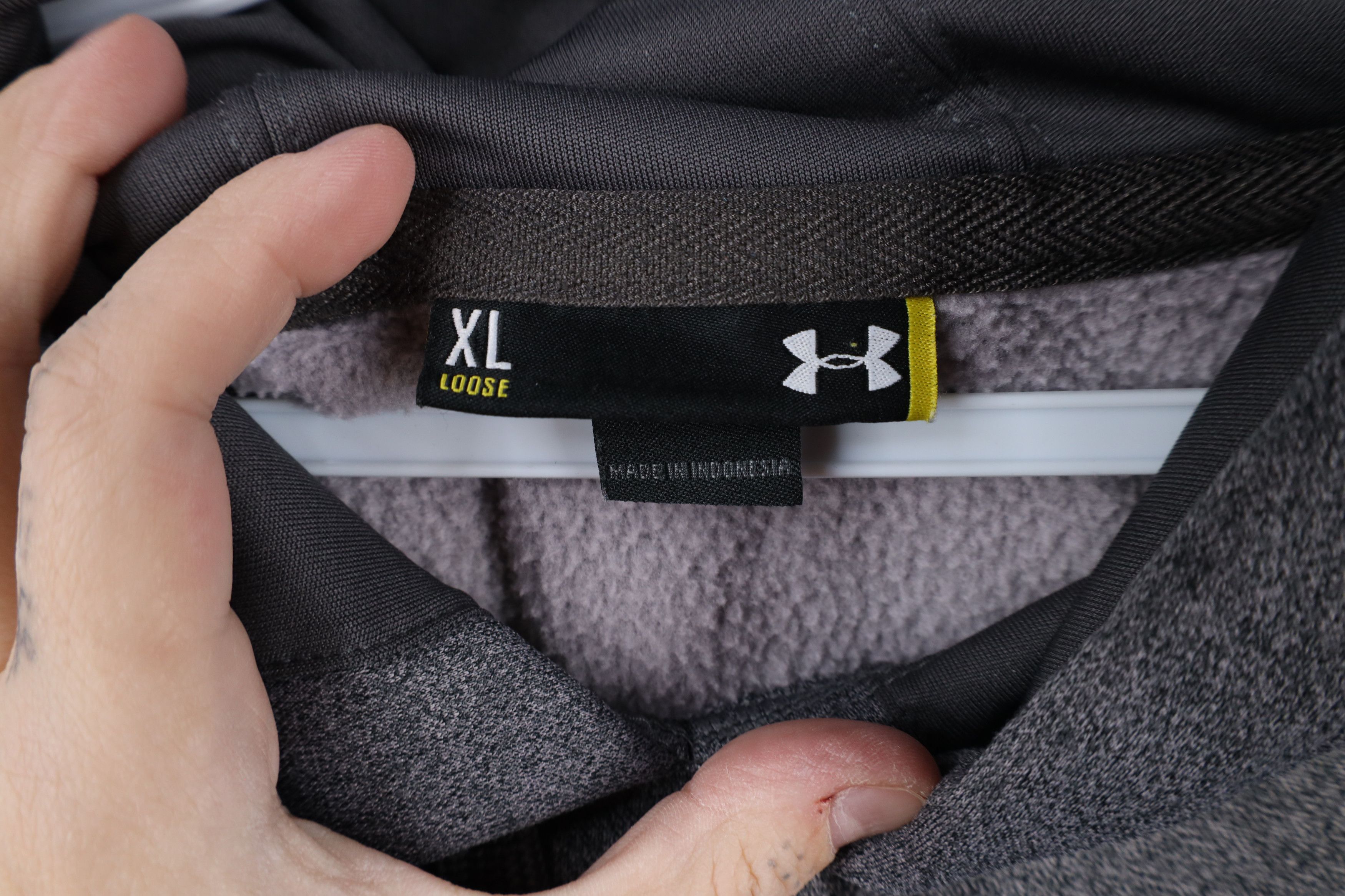 Under Armour × Vintage Under Armour State University Jackrabbits Hoodie Sweatshirt Size US XL / EU 56 / 4 - 4 Thumbnail