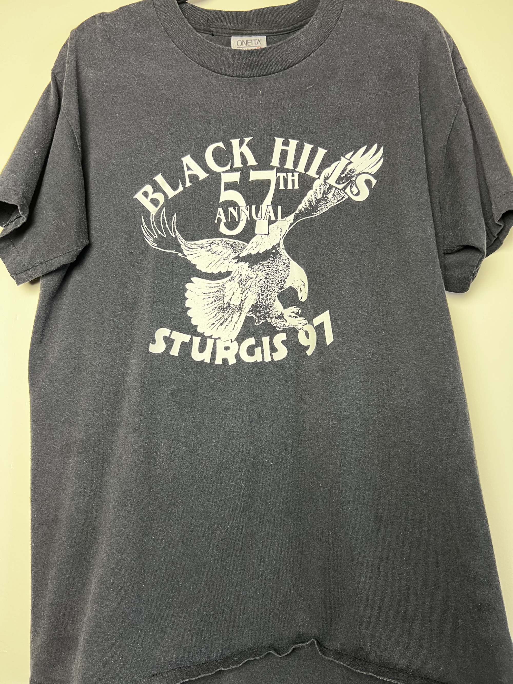 Vintage Vintage Sturgis 1997 Black Hills 57th Annual T-Shirt Size US L / EU 52-54 / 3 - 2 Thumbnail