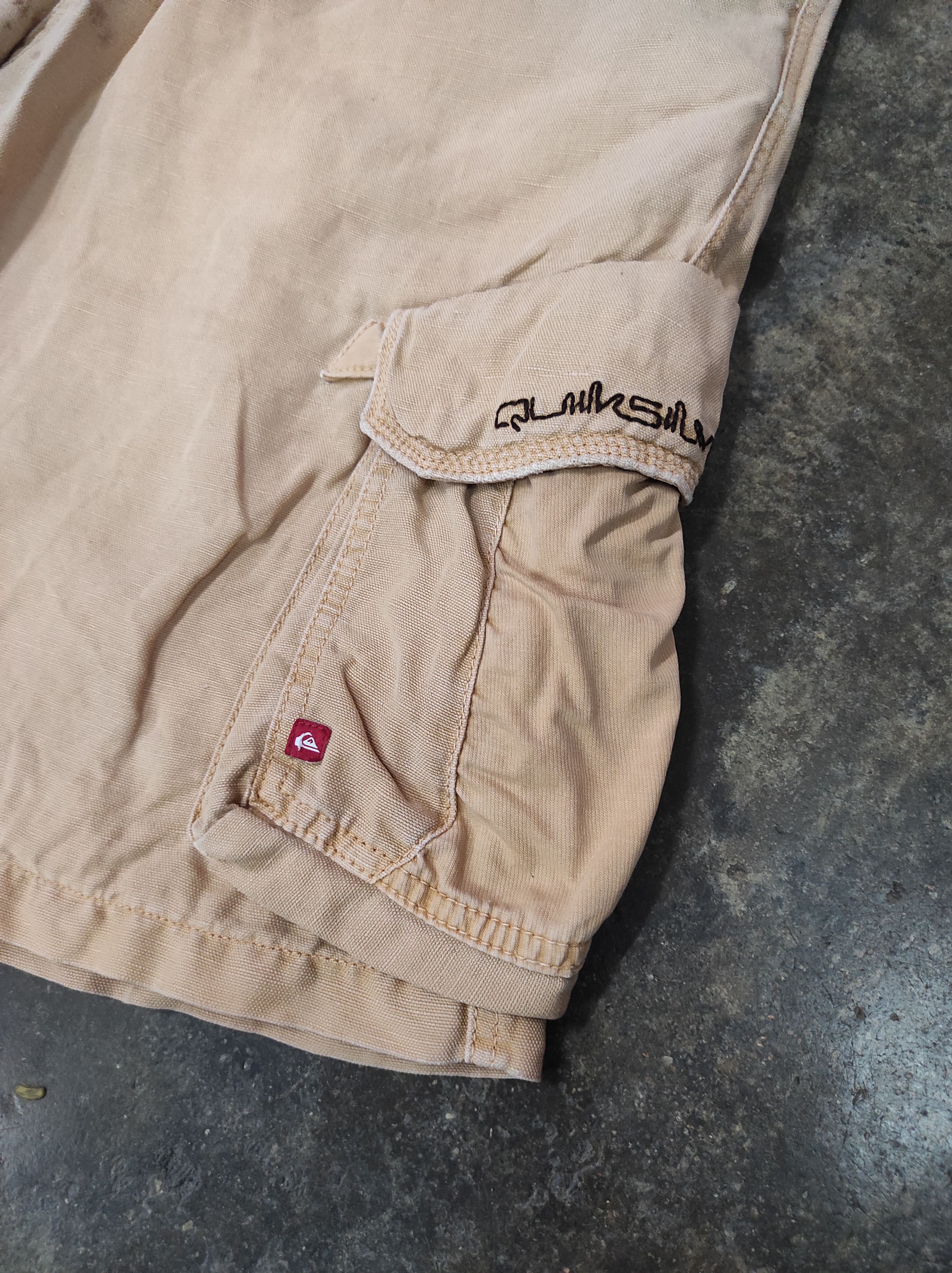 Quiksilver QUIKSILVER RARE CARGO SHORT PANTS Size US 34 / EU 50 - 3 Thumbnail