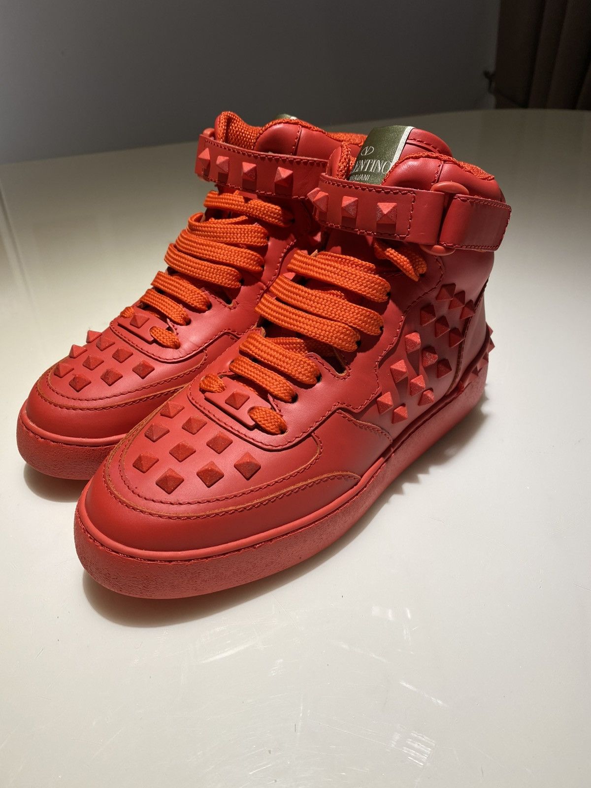 Valentino Brand New Valentino Garavani Stud Sneakers Size US 5 / IT 35 - 1 Thumbnail