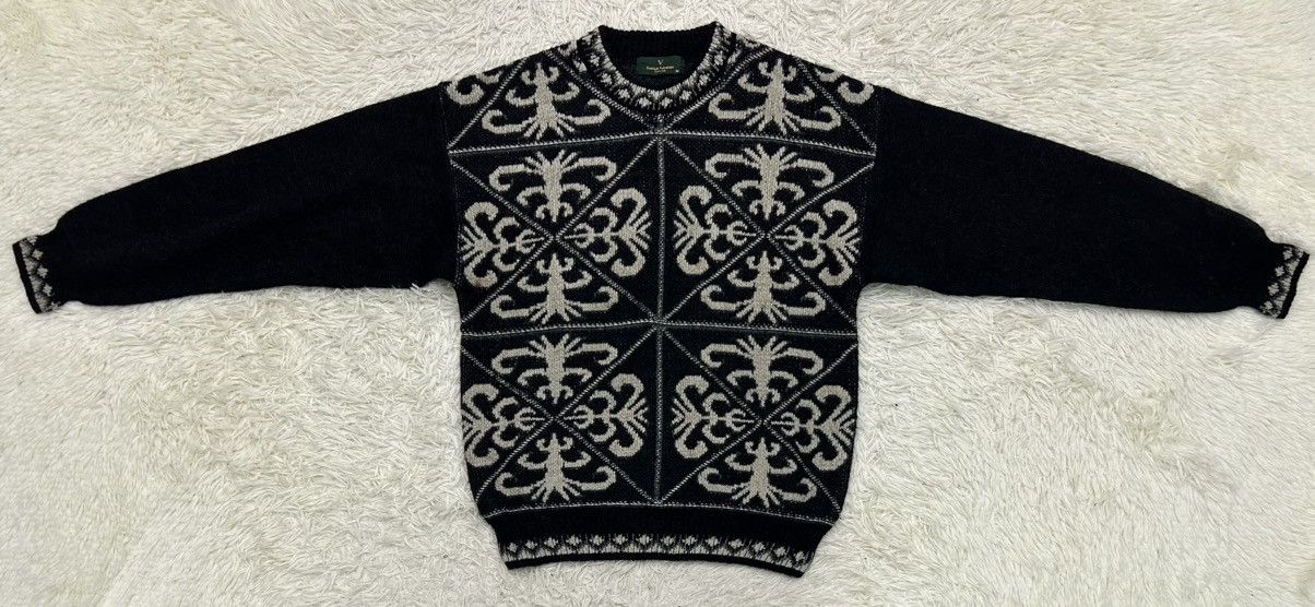 Japanese Brand Japanese Brand Rudolph Valentino Sweater Pullover Size US M / EU 48-50 / 2 - 2 Thumbnail