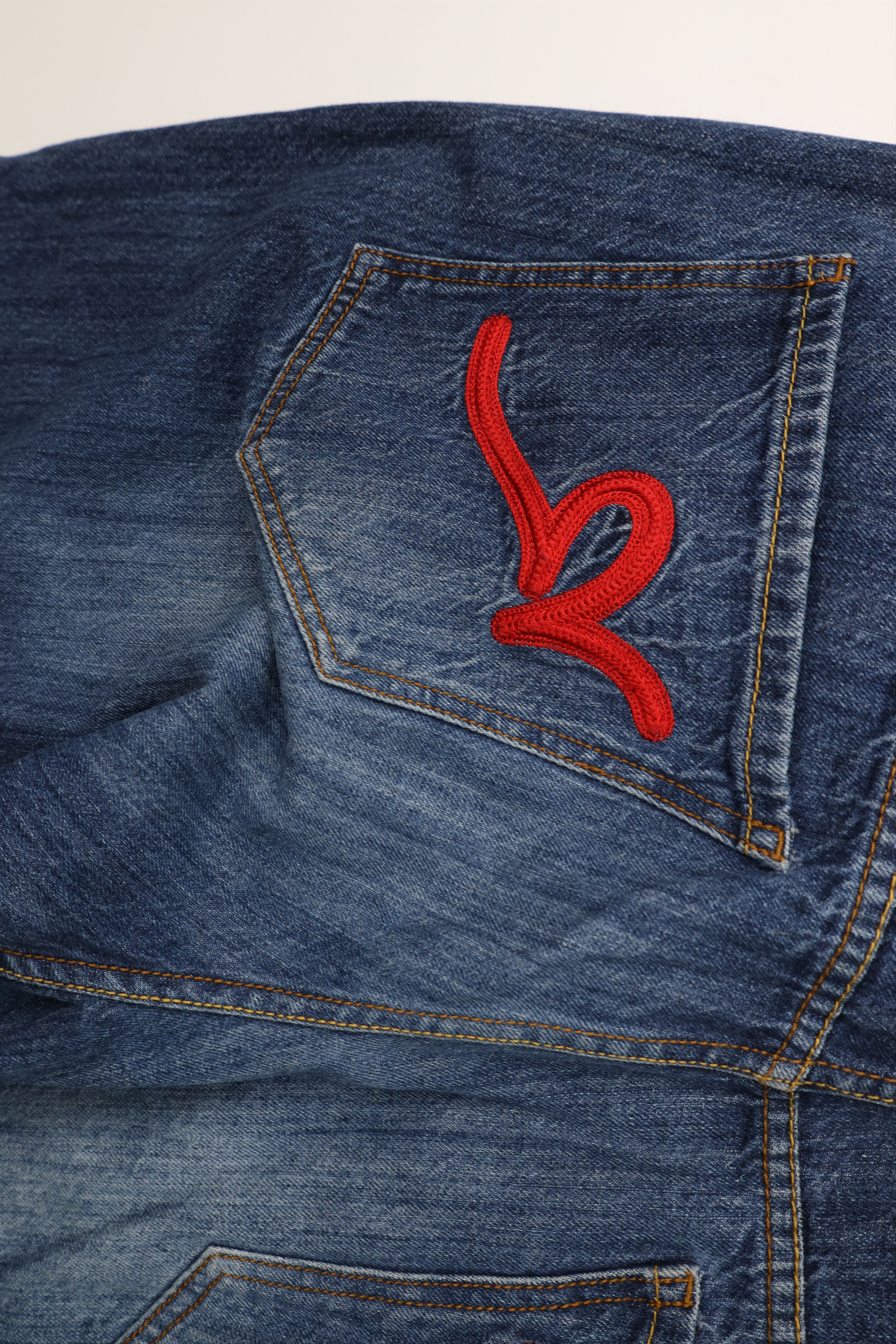 Rocawear Vintage 90s Y2K Rocawear Baggy Fit Wide Leg Denim Jeans Blue Size US 40 / EU 56 - 16 Thumbnail
