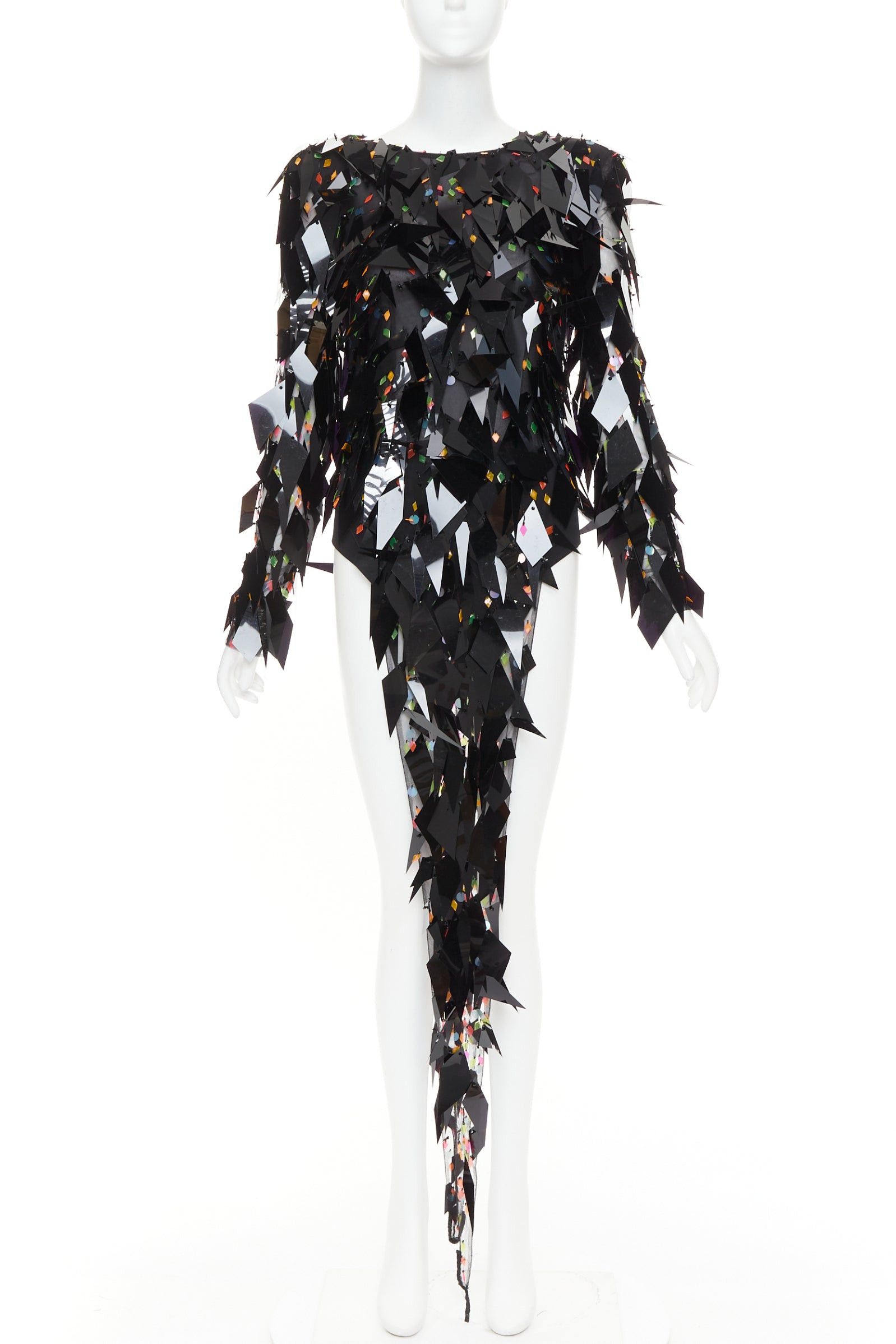 Alexandre Vauthier rare ALEXANDRE VAUTHIER COUTURE SS2023 Runway Lesage filigree pailette hand beaded backless dress FR36 S Size S / US 4 / IT 40 - 1 Thumbnail