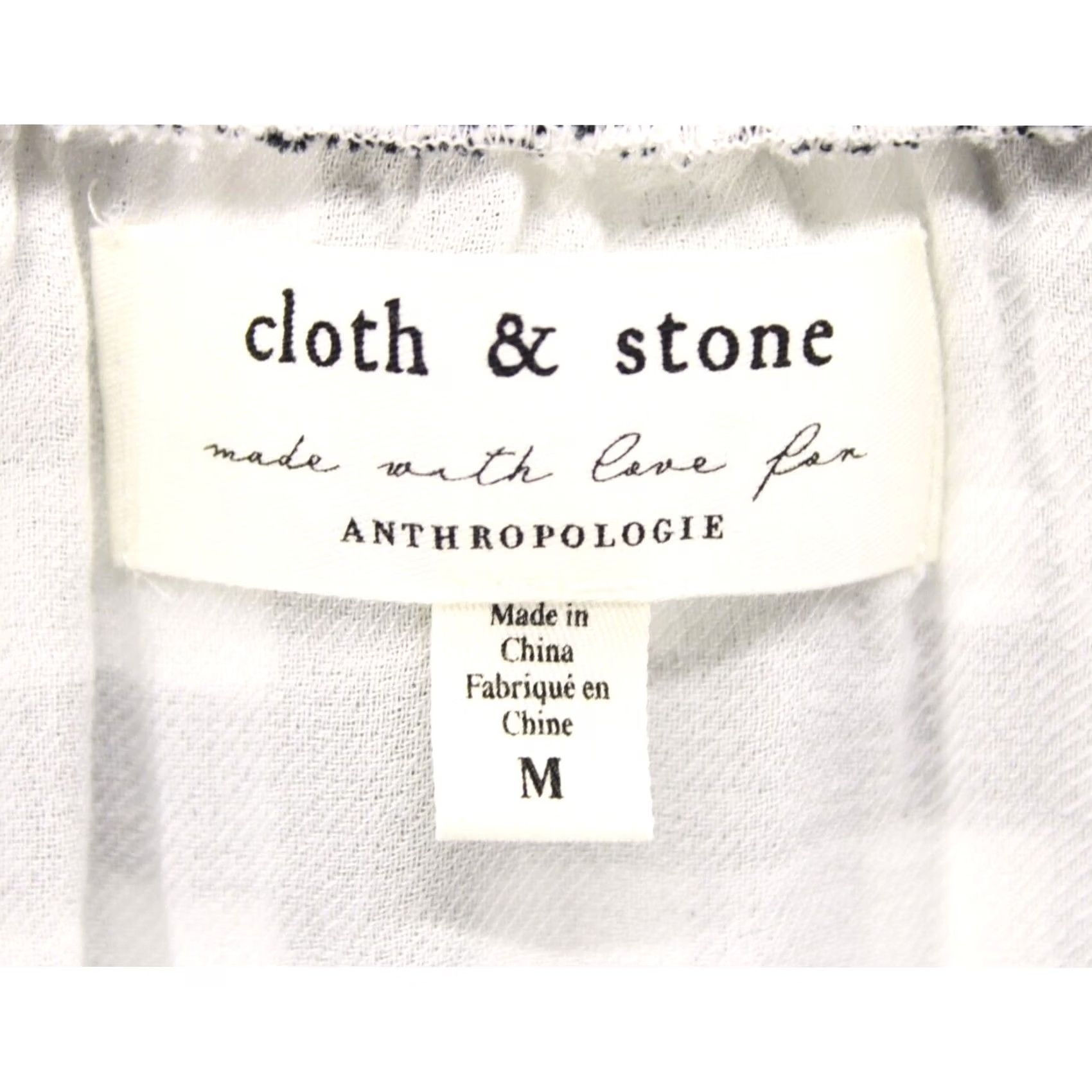 Anthropologie Cloth & Stone Blouse Women's Sara Top Plaid V-Neck Long Sleeve Pullover Multicolor M Size M / US 6-8 / IT 42-44 - 5 Thumbnail