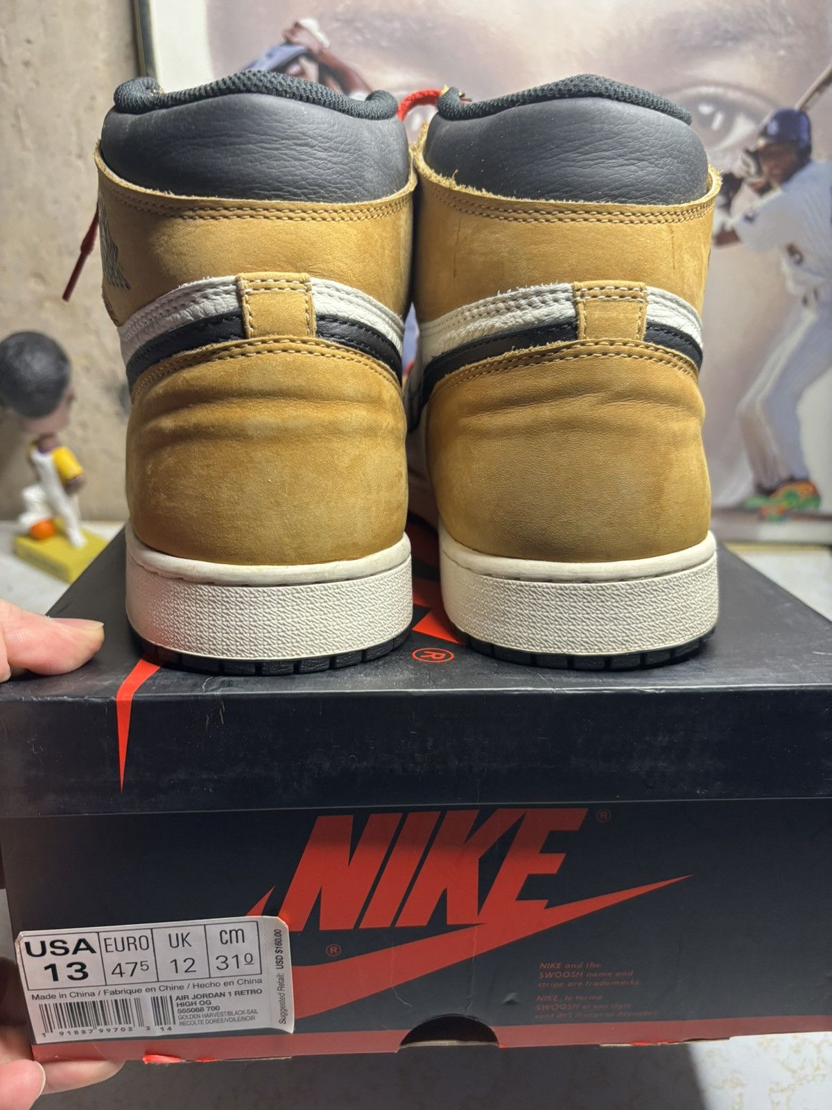 Jordan Brand Air Jordan 1 Retro High rookie of the year Size US 13 / EU 46 - 7 Thumbnail