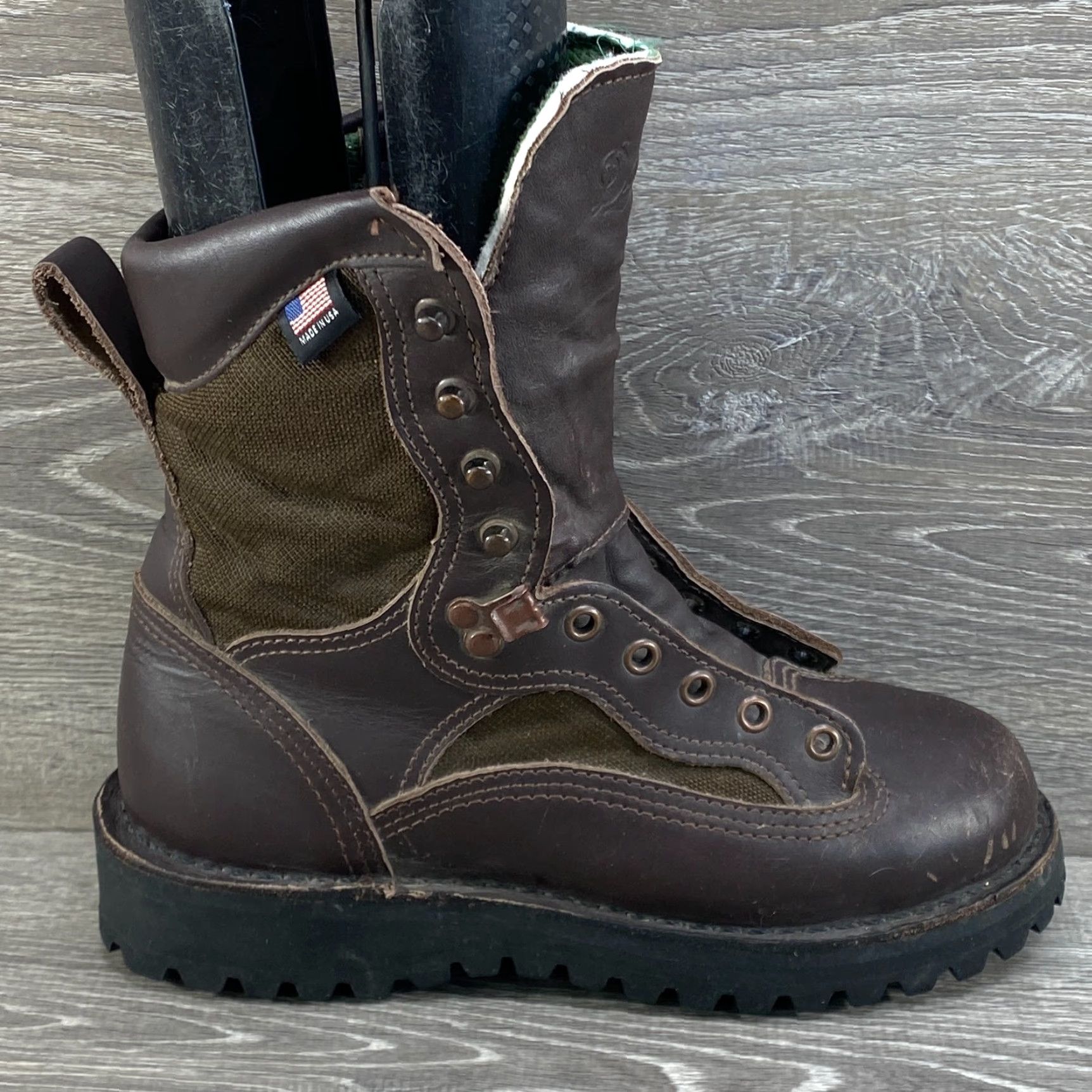 Danner Danner Raptor Boots Women Brown Leather Gore-Tex Insulated Hunting Hiking 6 US 4.5 UK USA Made in USA Size US 5 / IT 35 - 2 Thumbnail