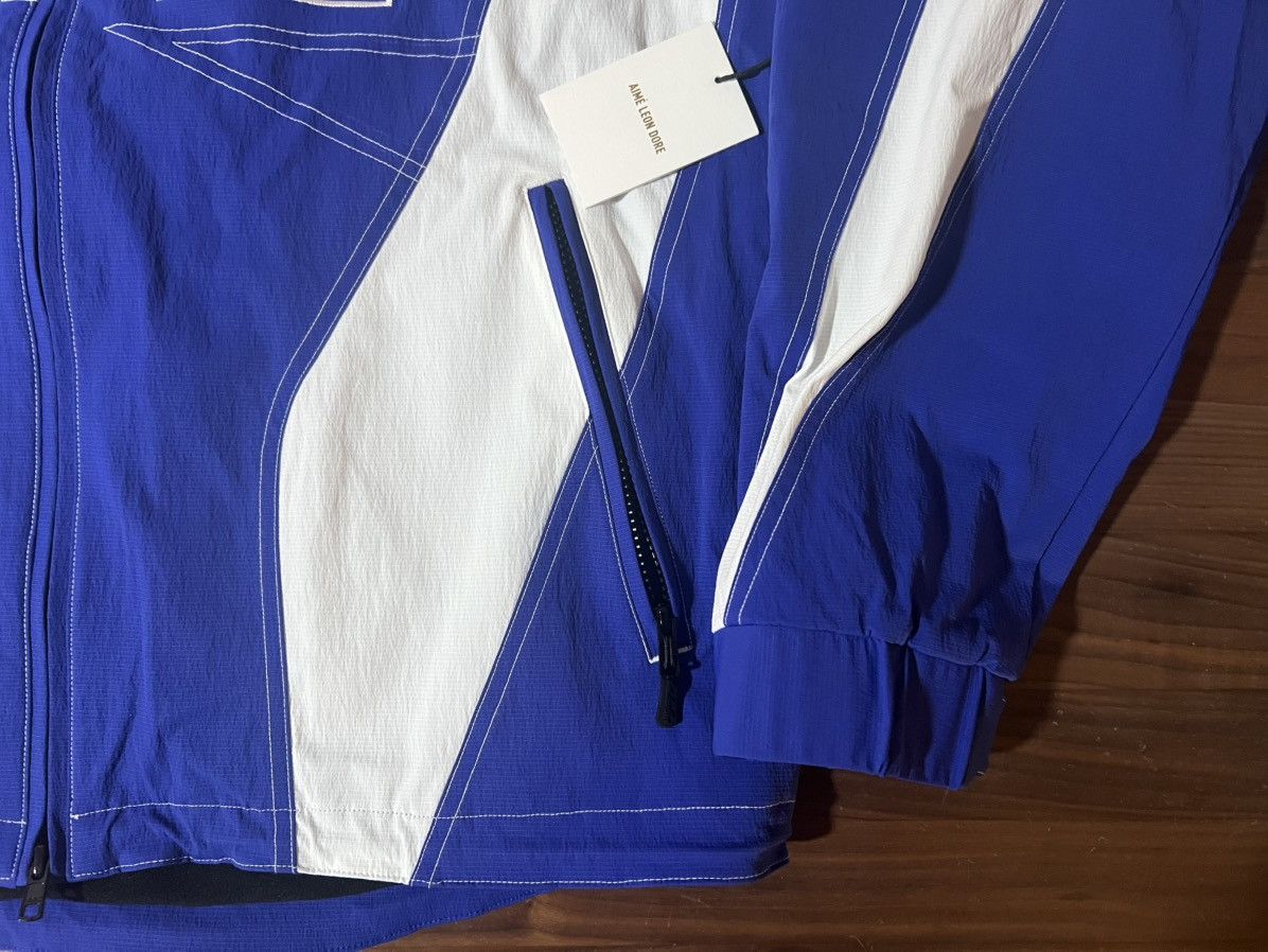 Aime Leon Dore Aime Leon Dore ALD Aimé Logo Racing Jacket Blue & White XXL Size US XXL / EU 58 / 5 - 3 Thumbnail