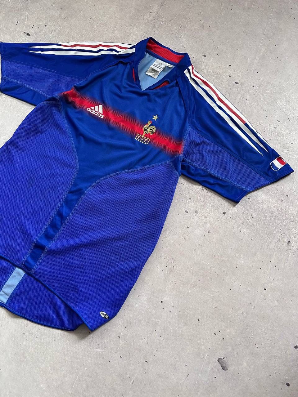 Adidas × Vintage France Home 2004-2006 Football Shirt National Soccer Jersey Size US S / EU 44-46 / 1 - 2 Thumbnail