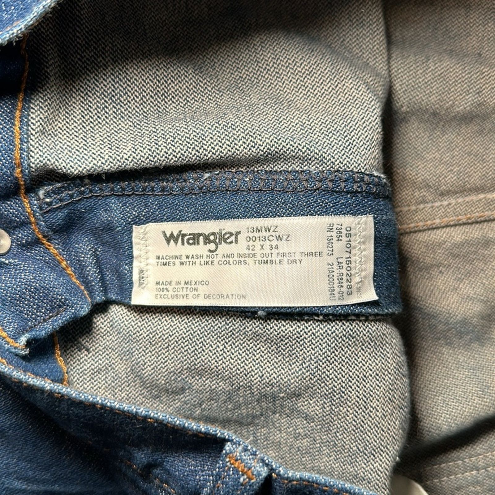 Wrangler Wrangler Cowboy Cut Regular Fit Jeans - 42x34 Size US 42 / EU 58 - 8 Thumbnail
