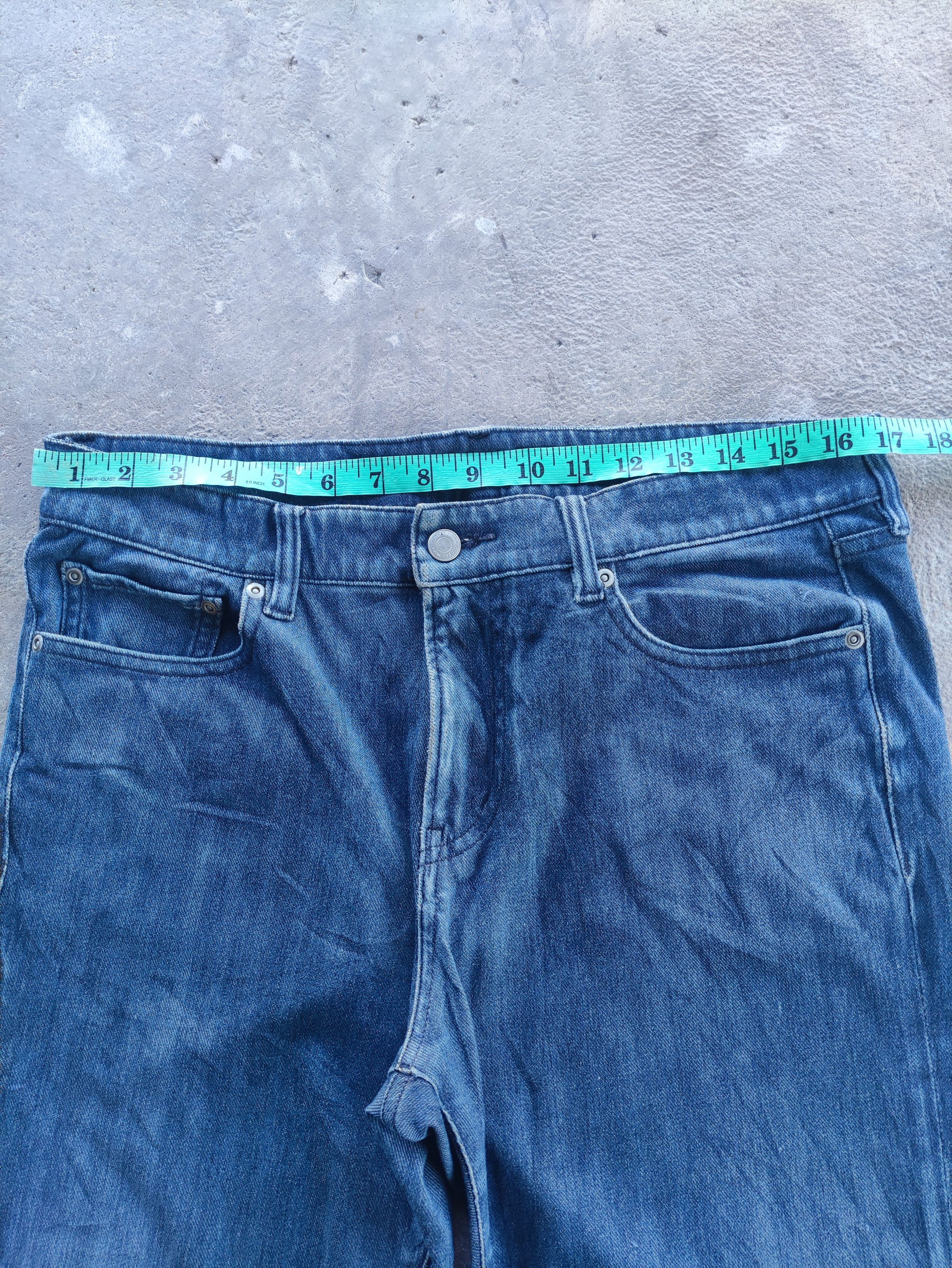 Global Work × Japanese Brand × Jean W36 Vintage Global Work Brand Distress Faded Denim Pants Size US 36 / EU 52 - 6 Thumbnail