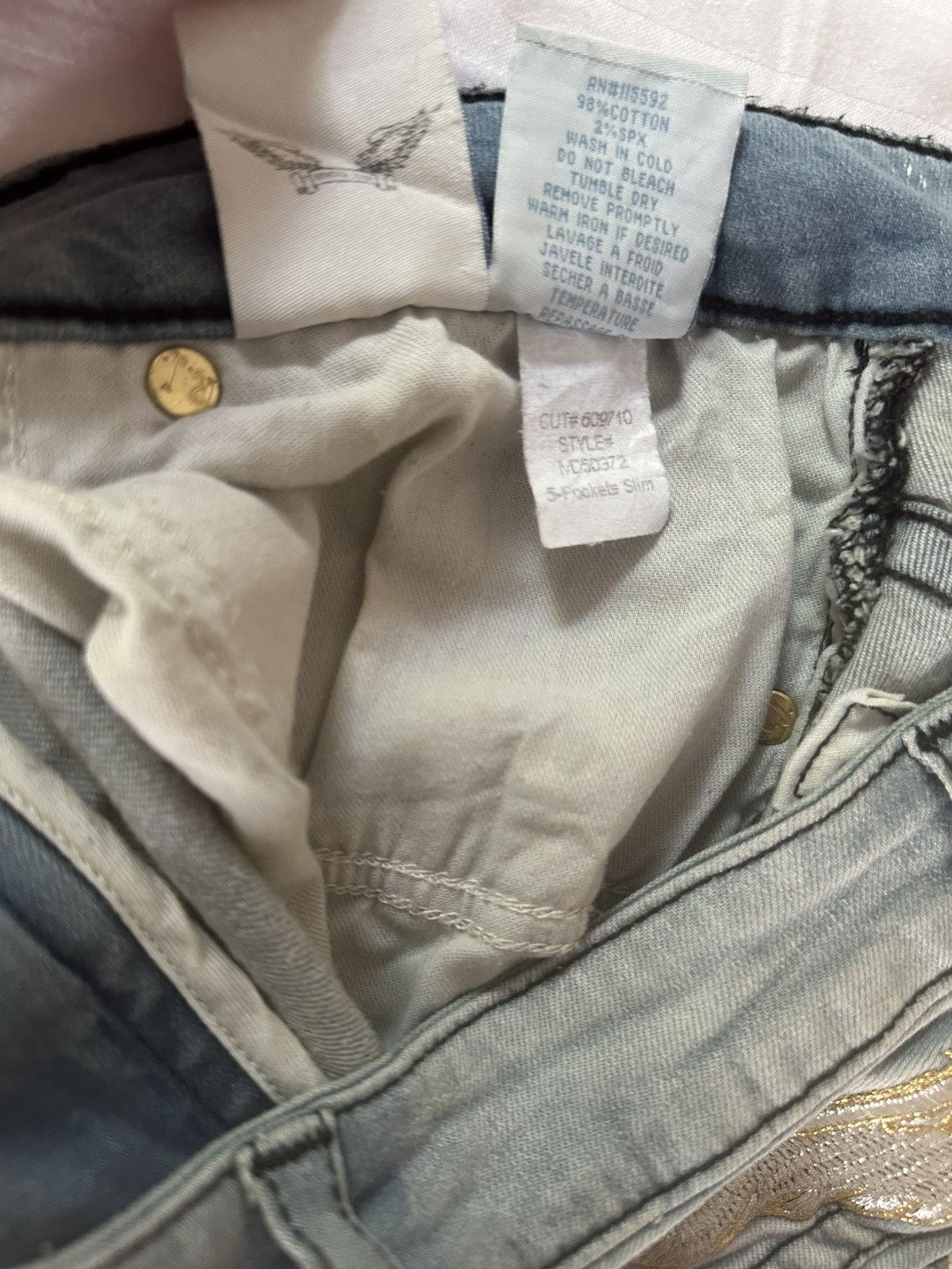 Robins Jeans Robin’s Jean Jeans Size US 32 / EU 48 - 9 Thumbnail