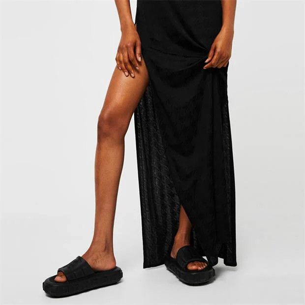 Balmain o1g2r1mq0924 Ari Sliders in Noir Size US 10 / IT 40 - 5 Thumbnail