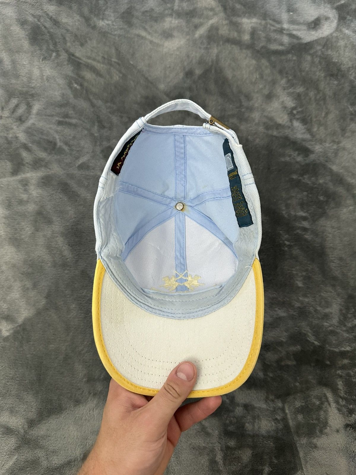 La Martina Vintage La Martina Polo Club Cap St. Tropez France Size ONE SIZE - 6 Thumbnail