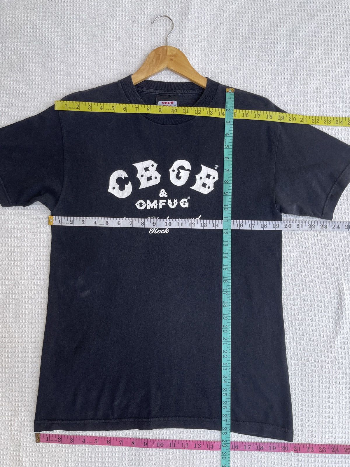 Band Tees LastDrop🔥Rare🔥Vtg CBGB Omfug Home Of Underground Rock TShirt Size US M / EU 48-50 / 2 - 9 Thumbnail