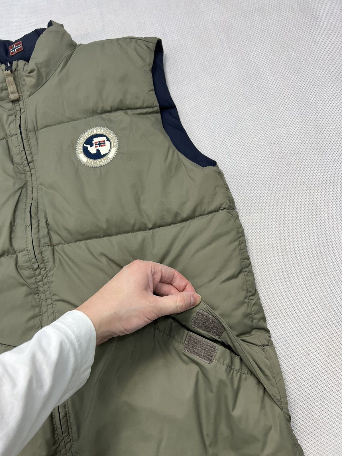 Napapijri Double-sided Puffer Vest Napapijri zipped jacket Size US M / EU 48-50 / 2 - 4 Thumbnail