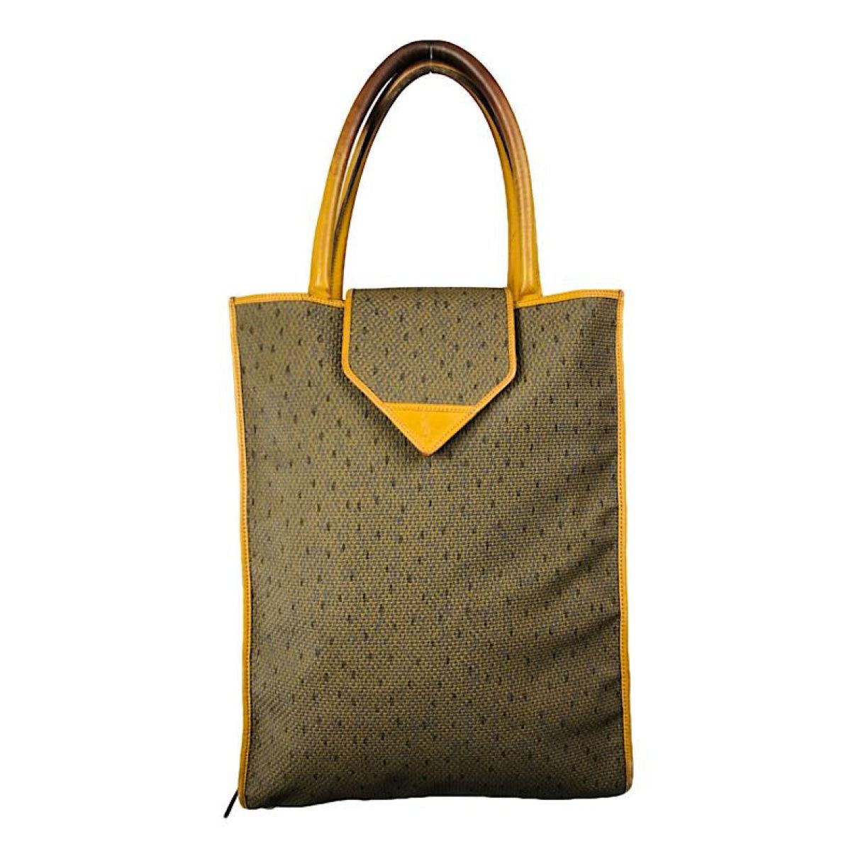 Yves Saint Laurent Brown Leather Handbag Size ONE SIZE - 1 Thumbnail