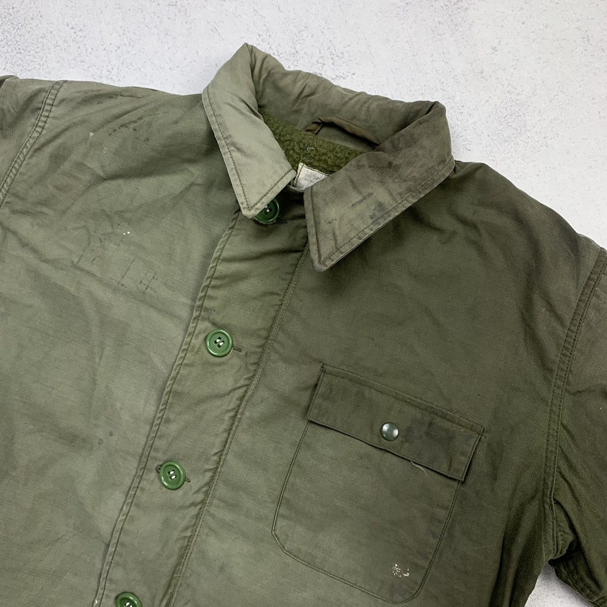Vintage Vintage Army Military Jacket Size US L / EU 52-54 / 3 - 12 Thumbnail