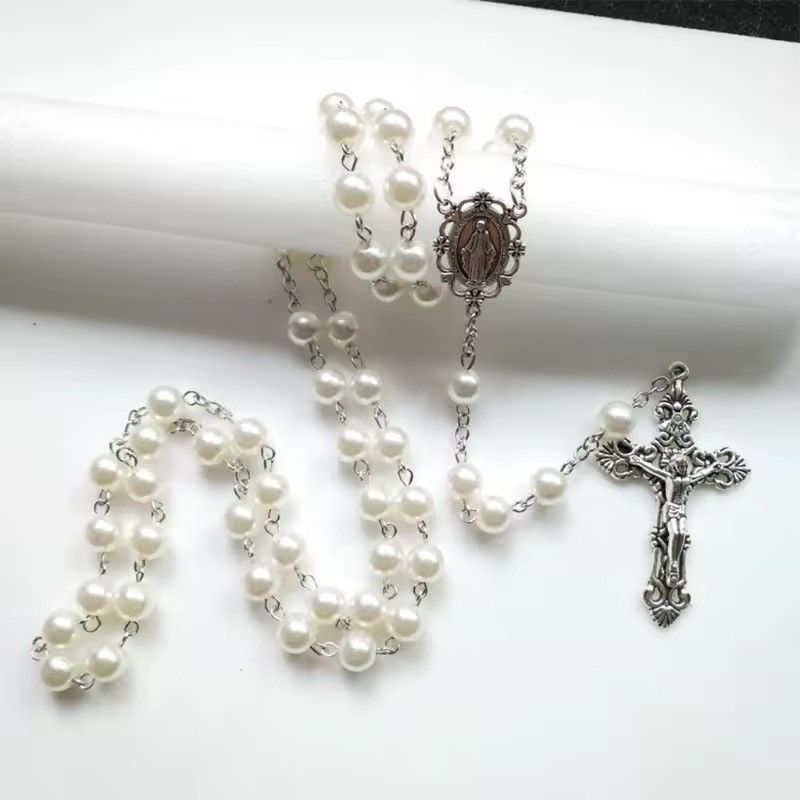 Other cross rosary Bead Necklace Size ONE SIZE - 5 Thumbnail