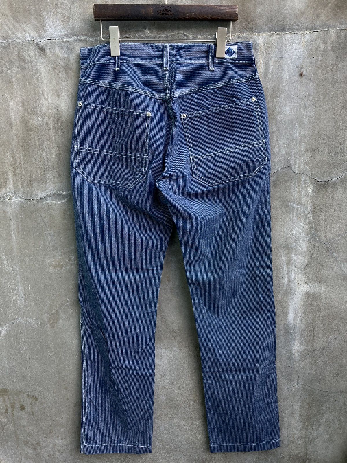 Other Post Overalls Pinstriped Pants Size US 30 / EU 46 - 2 Thumbnail