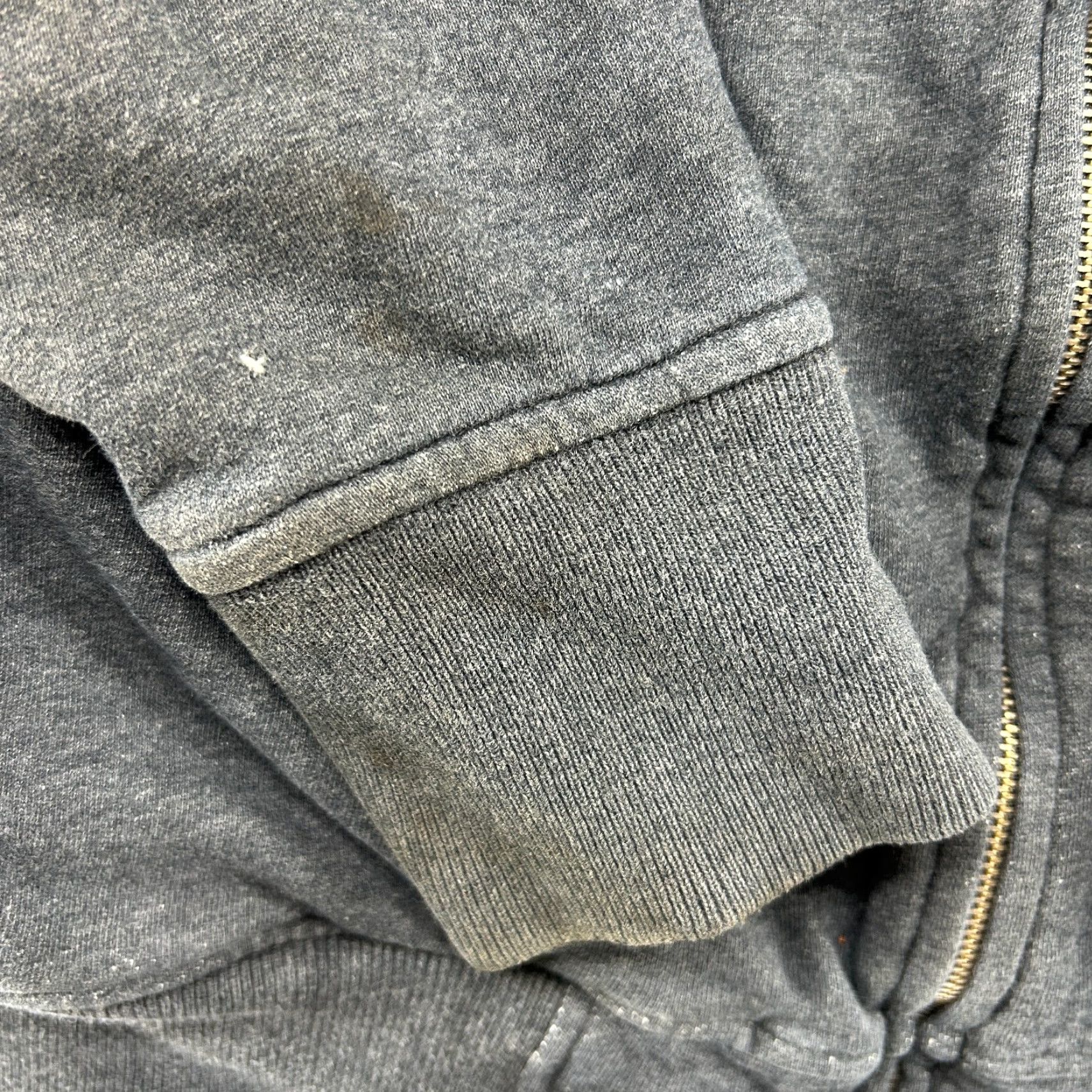 Ecko Unltd. VINTAGE Ecko Unltd Jacket Men XL Grey Full Zip Mock Neck Sherpa Fleece Lined 90s Cars Zipper Logo Sweatshirt Size US XL / EU 56 / 4 - 2 Thumbnail
