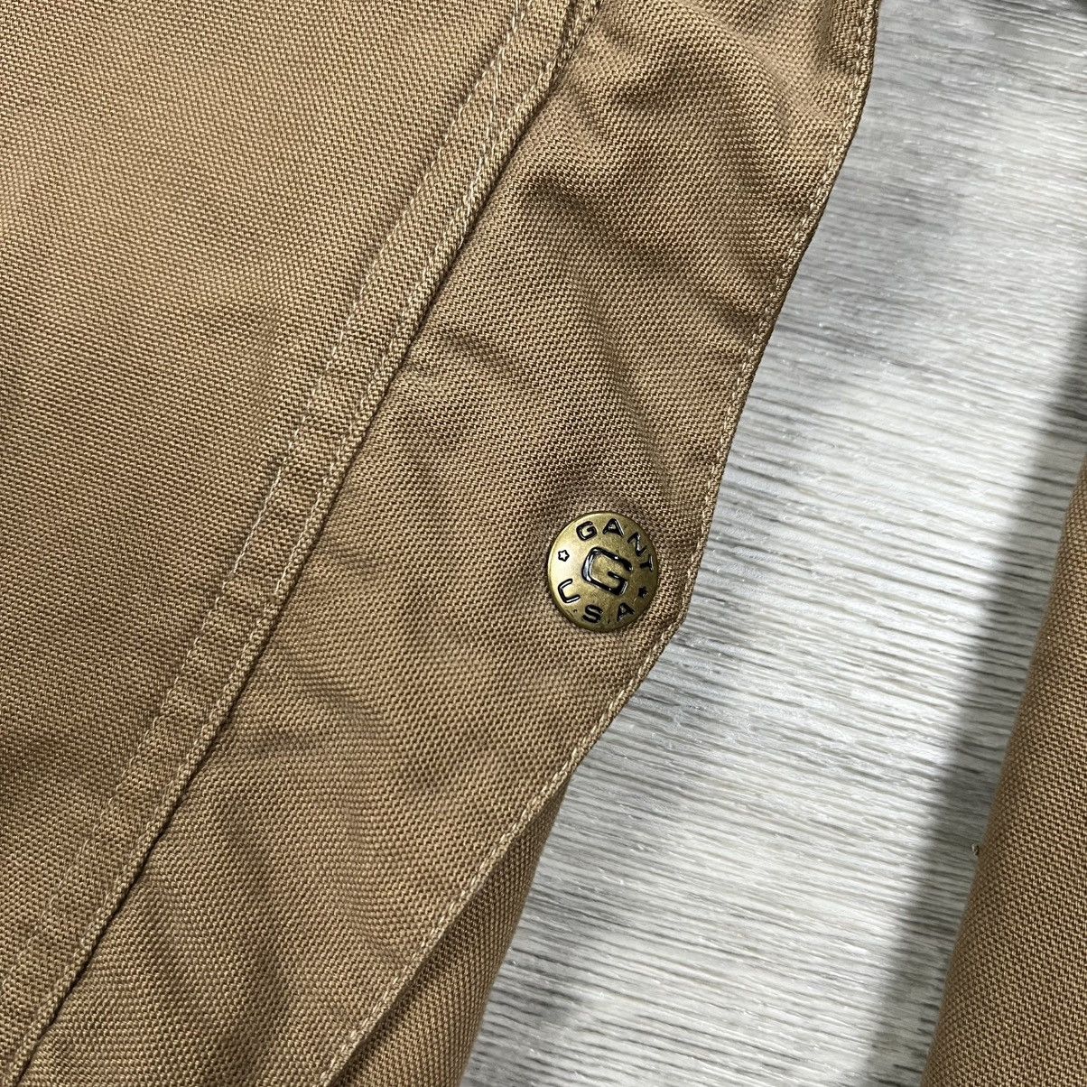 Gant GANT Vintage Canvas Hunting Chore Jacket Corduroy Trim Sz L Size US L / EU 52-54 / 3 - 17 Thumbnail