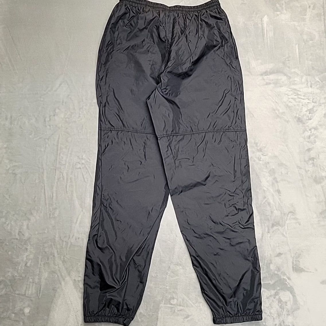 Sideout VINTAGE Sideout I3 Track Pants Mens XL Black Nylon Windbreaker Baggy Y2K Retro Street Size US 36 / EU 52 - 5 Thumbnail
