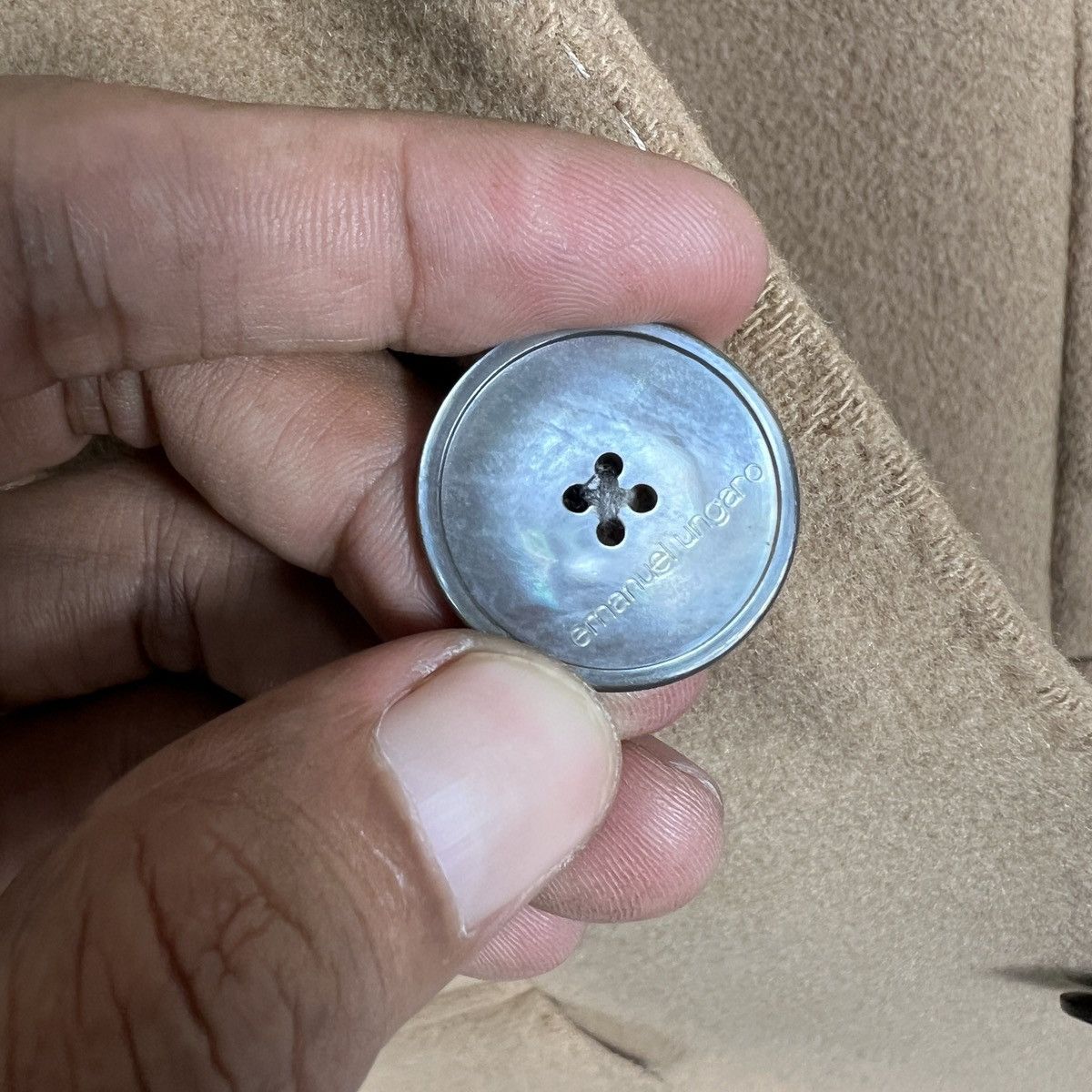 Emanuel Ungaro 🔥 Emanuel Ungaro Paris Single Button TopCoat Size L / US 10 / IT 46 - 13 Thumbnail