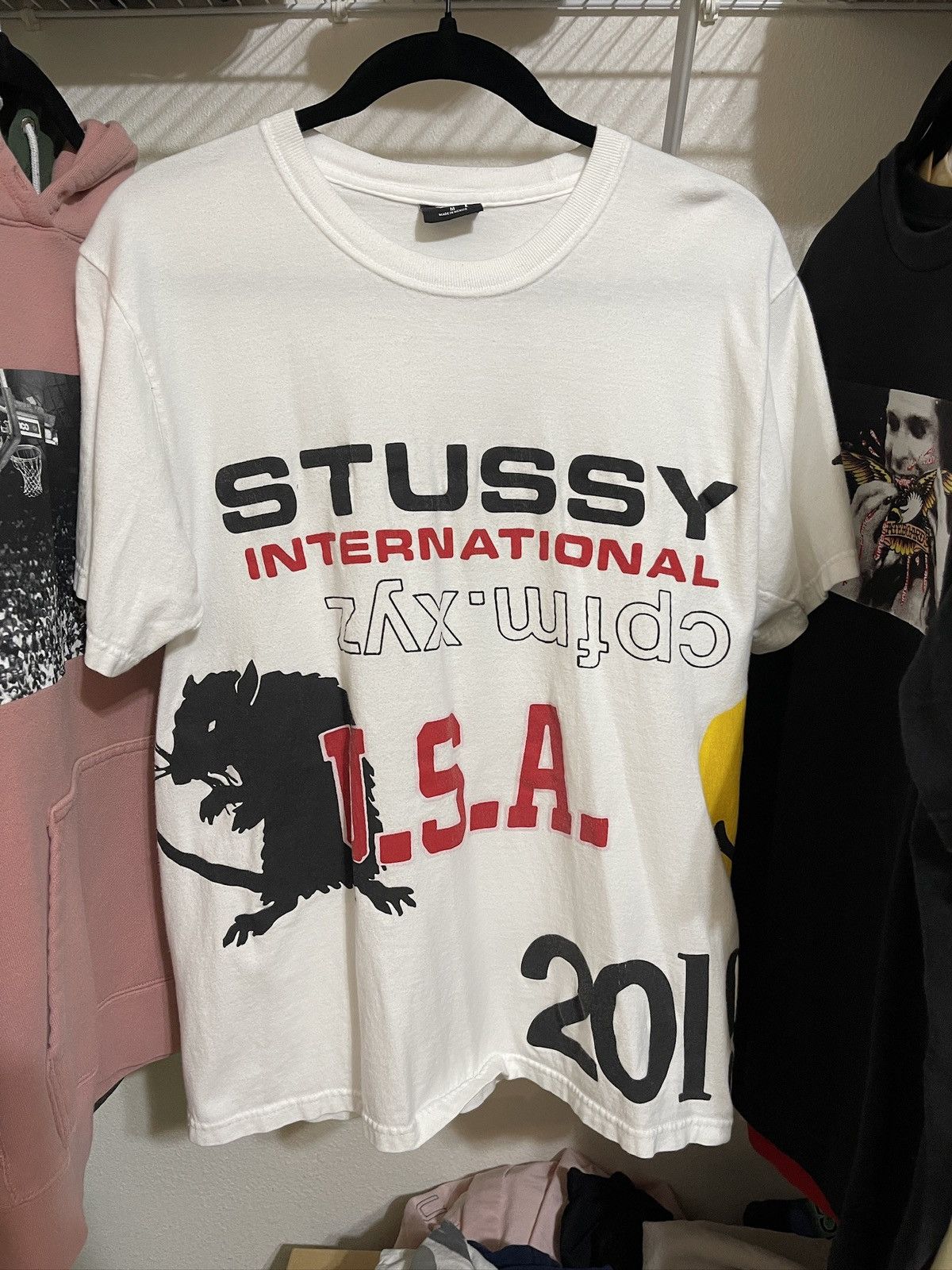 Stussy STUSSY 2019 Campaign T-Shirt Karl Lagerfeld Chanel Tribute