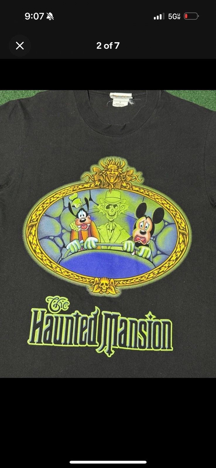 Disney Vintage 90s The Haunted Mansion Disney World Small T Shirt Size US S / EU 44-46 / 1 - 2 Thumbnail