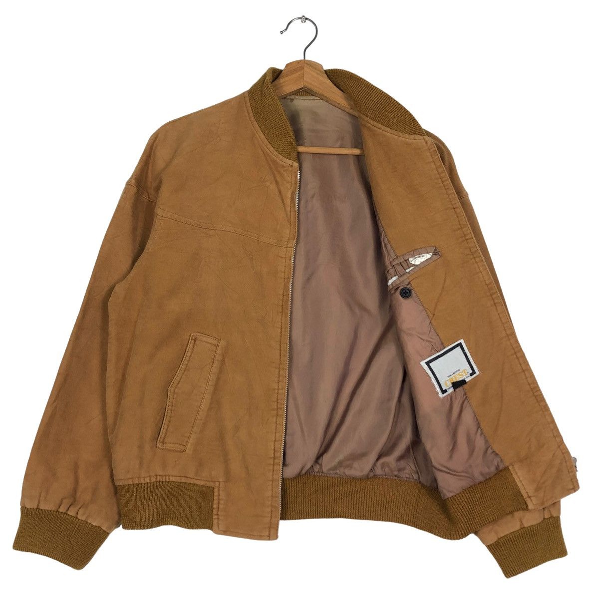 Japanese Brand 🔥VINTAGE BOMBER JACKET FLY CRESE JAPAN ISSEY MIYAKE Size US M / EU 48-50 / 2 - 11 Thumbnail