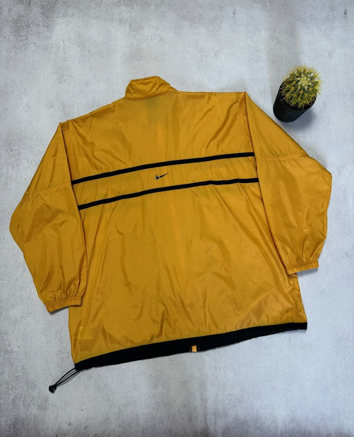 Vintage Vintage Nike Jacket Windbreaker Nylon Big Logo Baggy Y2K 90s Size US XXL / EU 58 / 5 - 5 Thumbnail