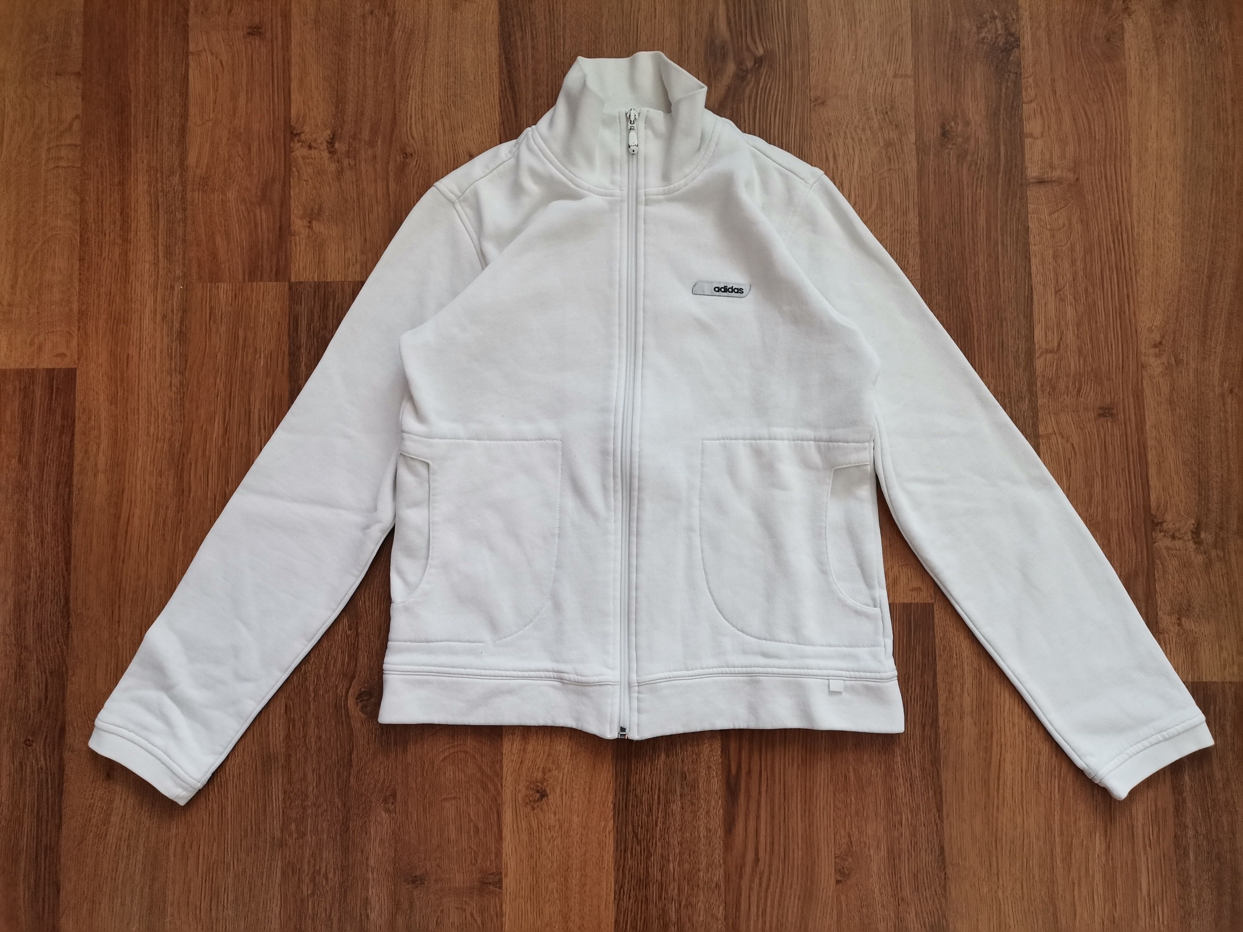 Adidas × Vintage Vintage Adidas Women's Zip Up Sweatshirt Size L / US 10 / IT 46 - 1 Thumbnail