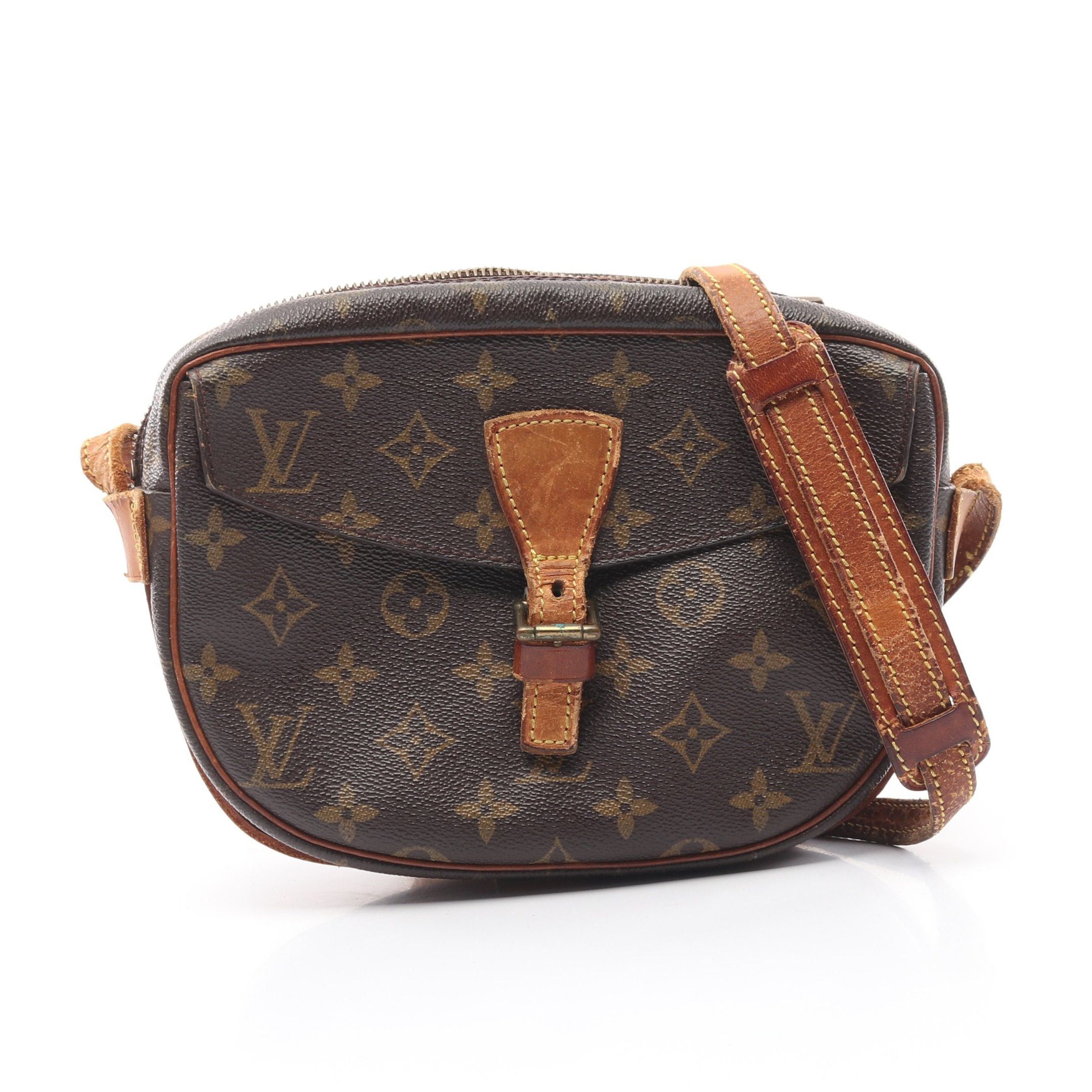 Louis Vuitton Louis Vuitton Genefille Pm Monogram Shoulder Bag Leather Brown Size ONE SIZE - 1 Thumbnail
