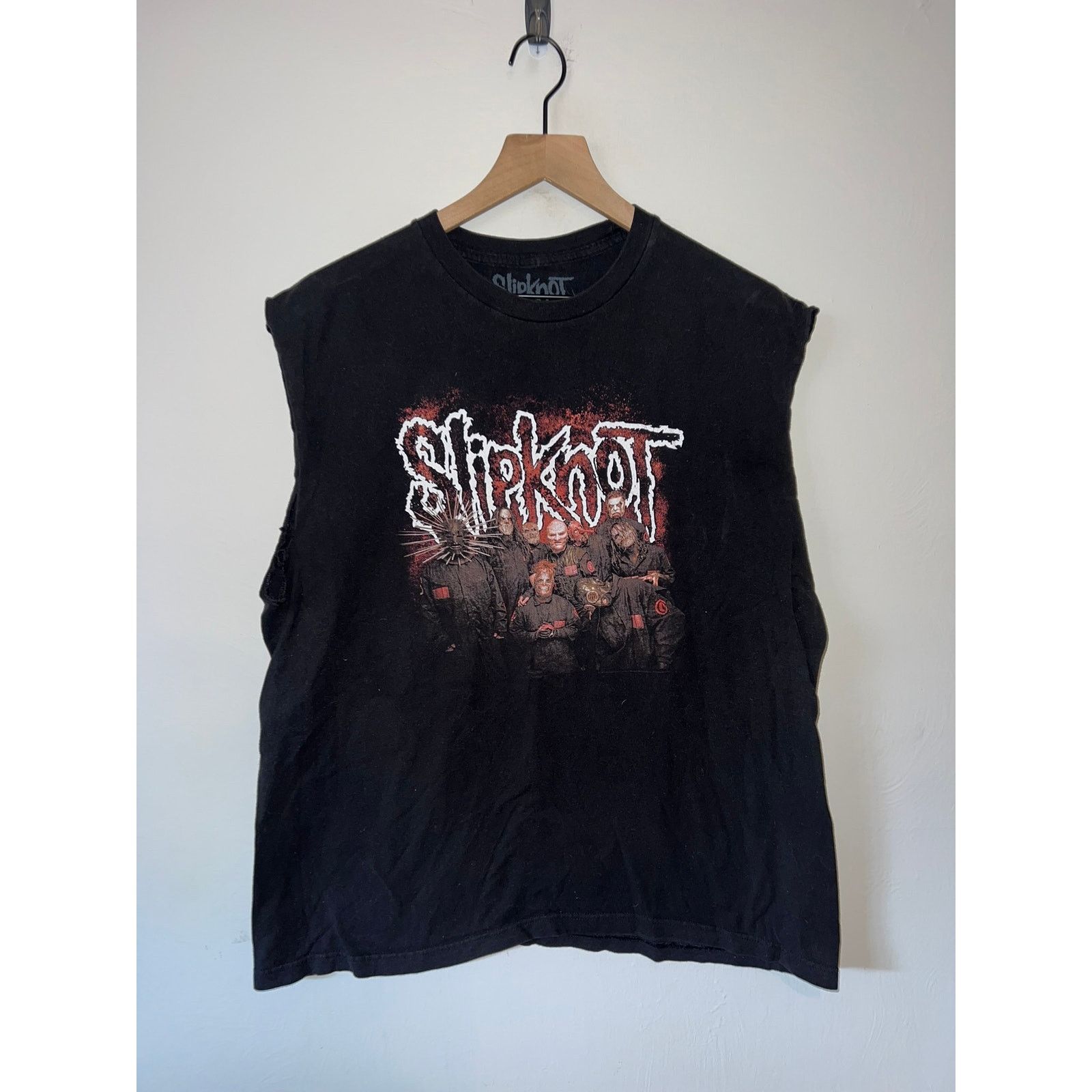 Slipknot Slipknot Slip Knot Metal Band Music Tour Black Tank Shirt XL Size US XL / EU 56 / 4 - 1 Thumbnail