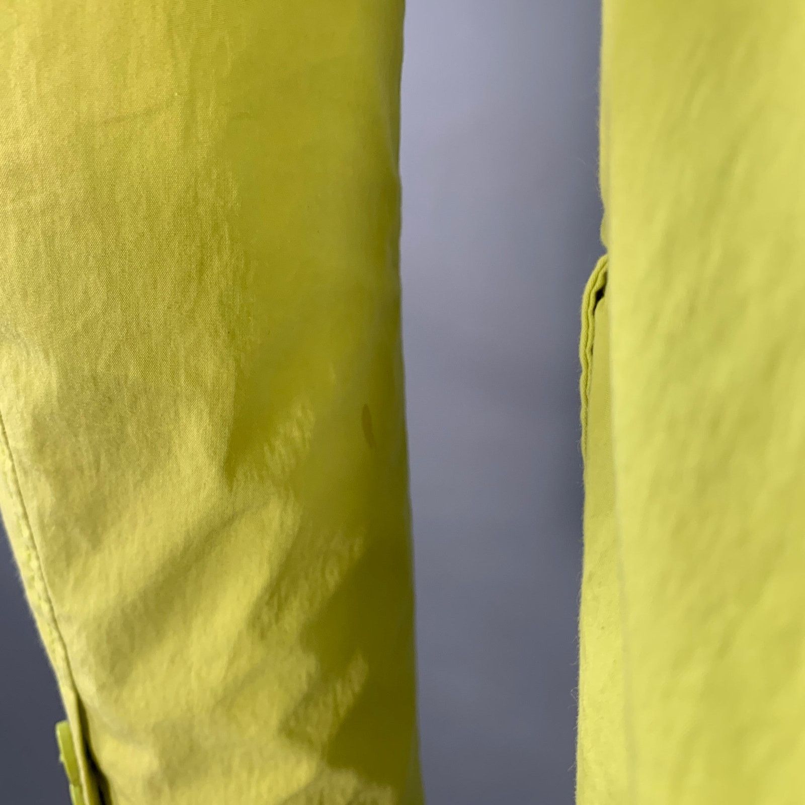 Viktor & Rolf Size 38 Yellow Cotton Blend Single Breasted Sport Coat Size 38R - 6 Thumbnail