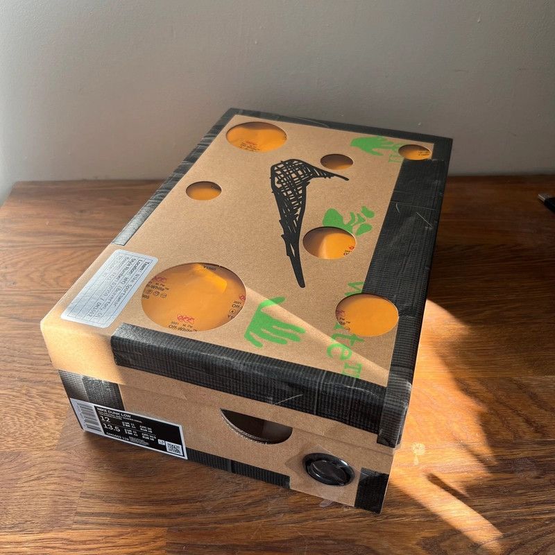 Nike × Off-White Nike Dunk Low Off-White Lot 24 Size US 12 / EU 45 - 18 Thumbnail