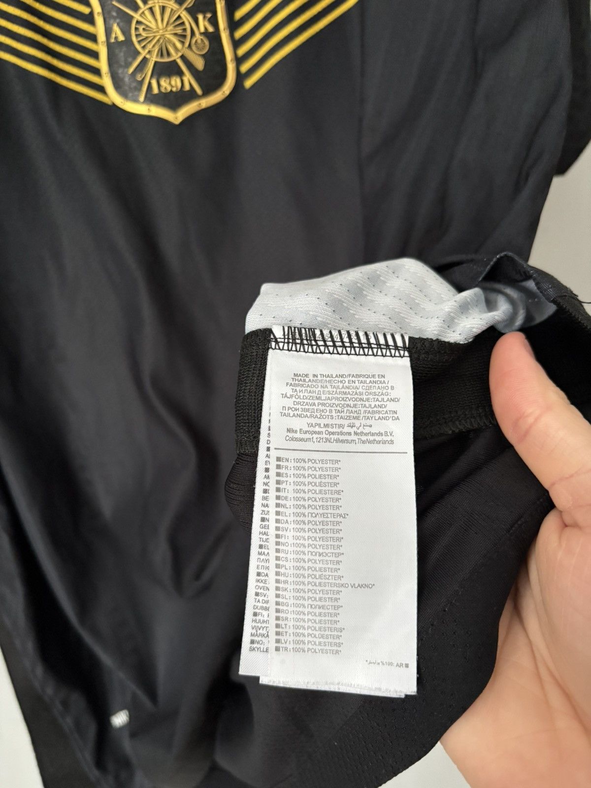 Nike Nike AIK Fotboll 1891 Black Edition Jersey – Size L Size US L / EU 52-54 / 3 - 8 Thumbnail